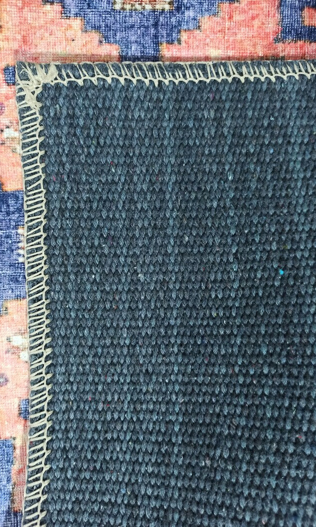 Fedra Runner Turkish Muted Red Pink Runner Rug