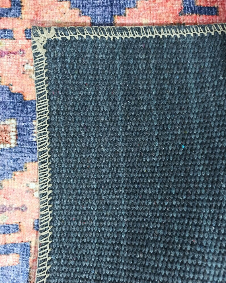 Fedra Runner Turkish Muted Red Pink Runner Rug