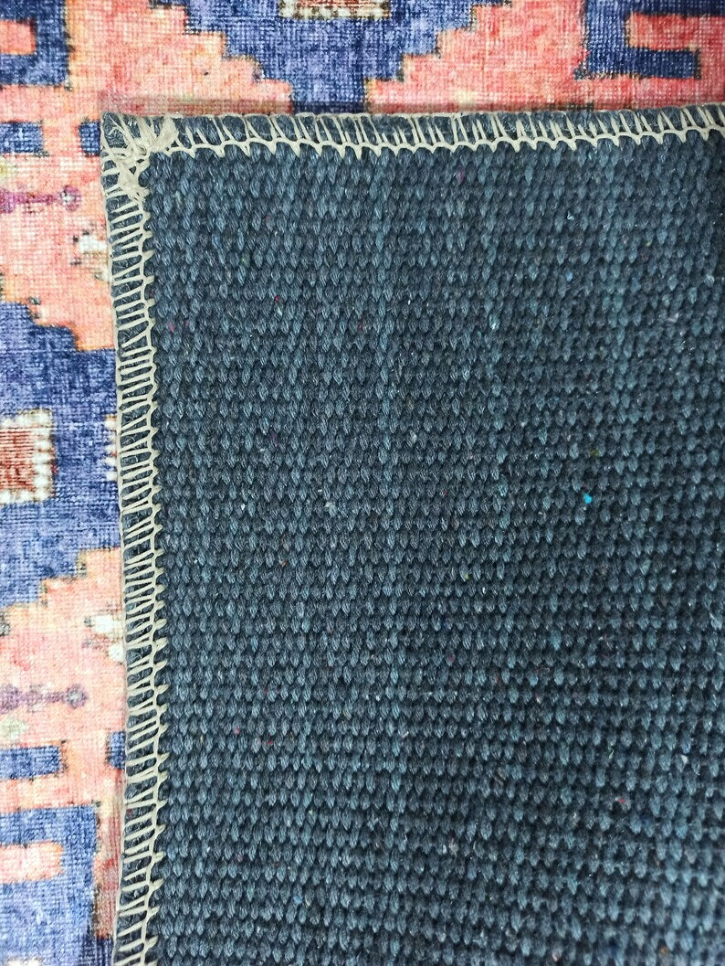 Fedra Runner Turkish Muted Red Pink Runner Rug