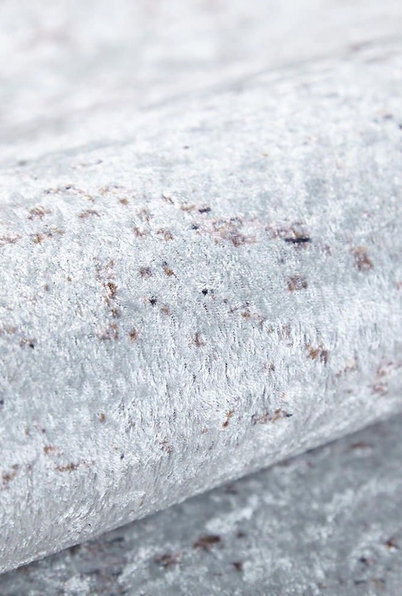 Fona Distressed Turkish Neutral Beige Muted Brown Rug