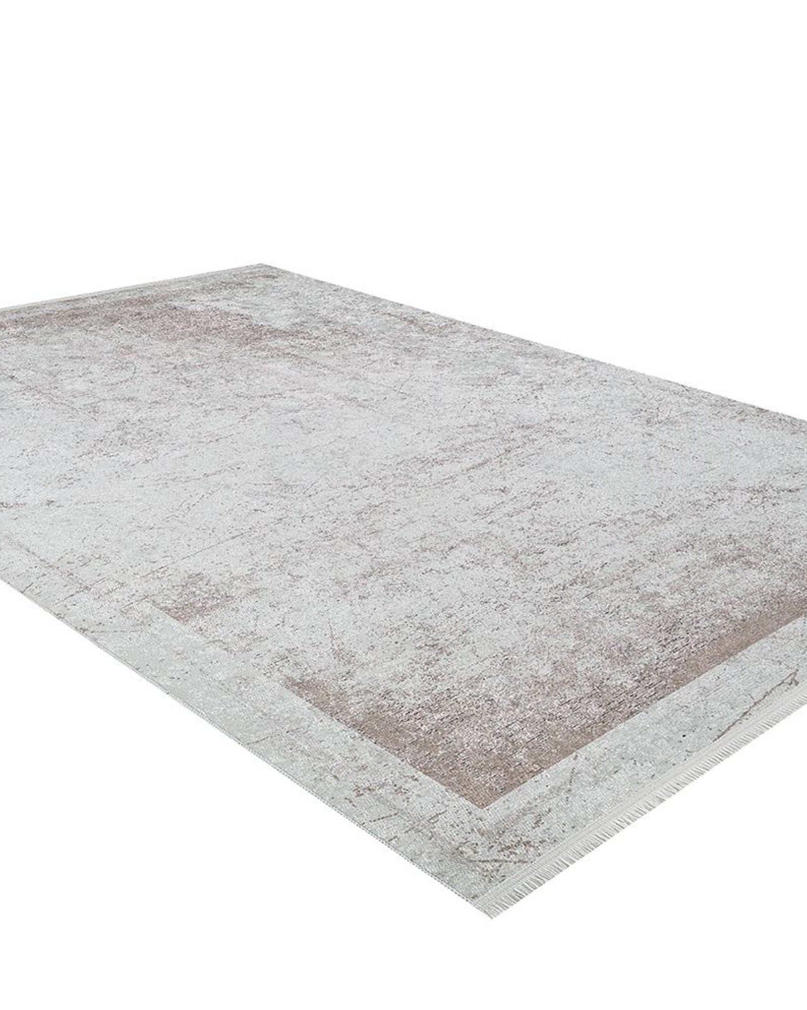 Fona Distressed Turkish Neutral Beige Muted Brown Rug