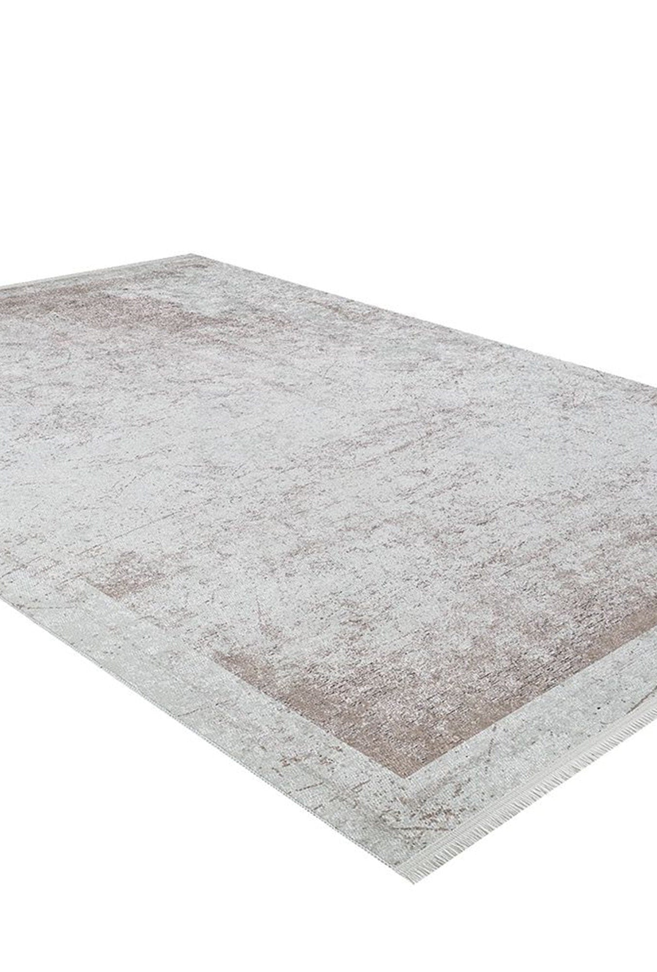 Fona Distressed Turkish Neutral Beige Muted Brown Rug