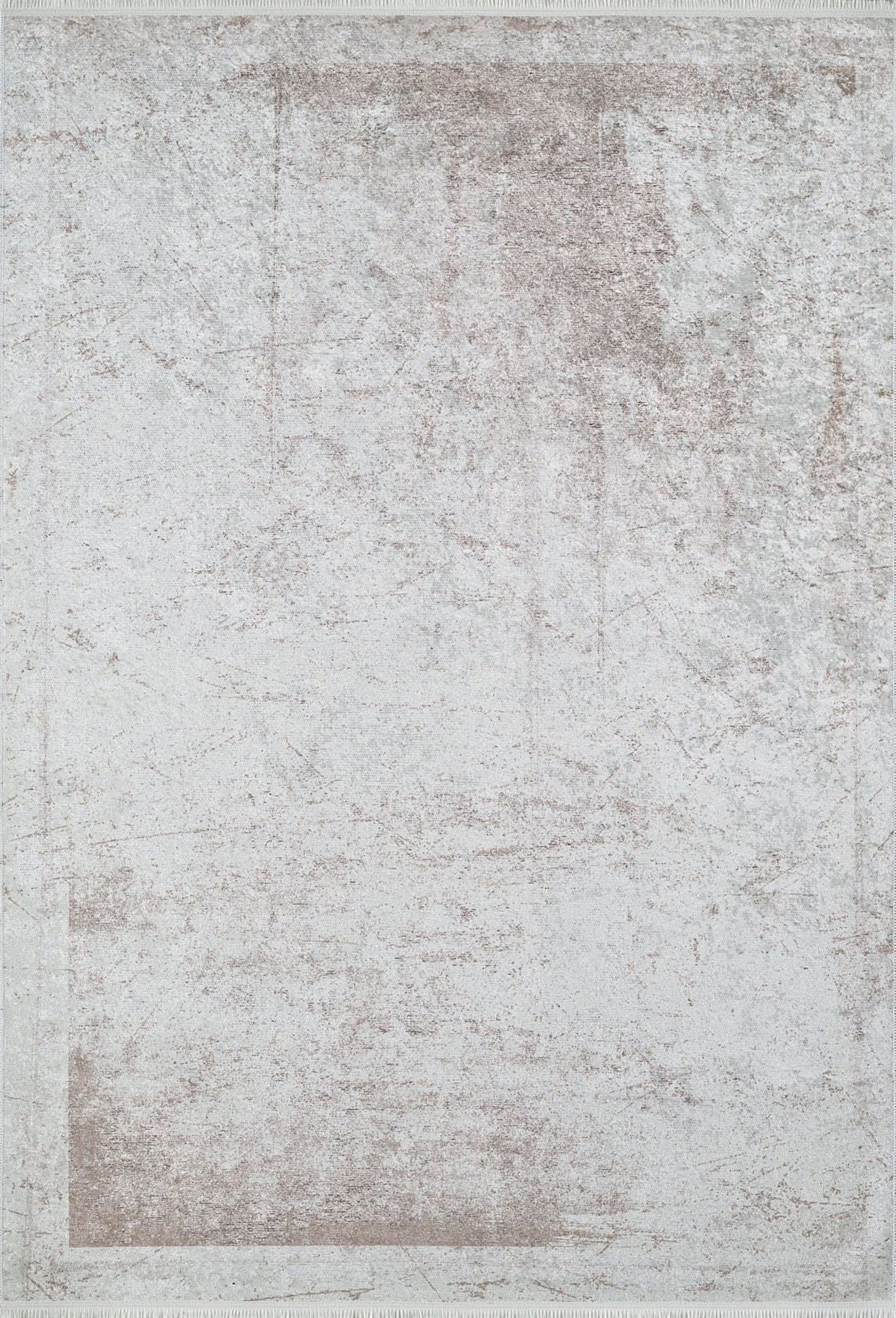 Fona Distressed Turkish Neutral Beige Muted Brown Rug