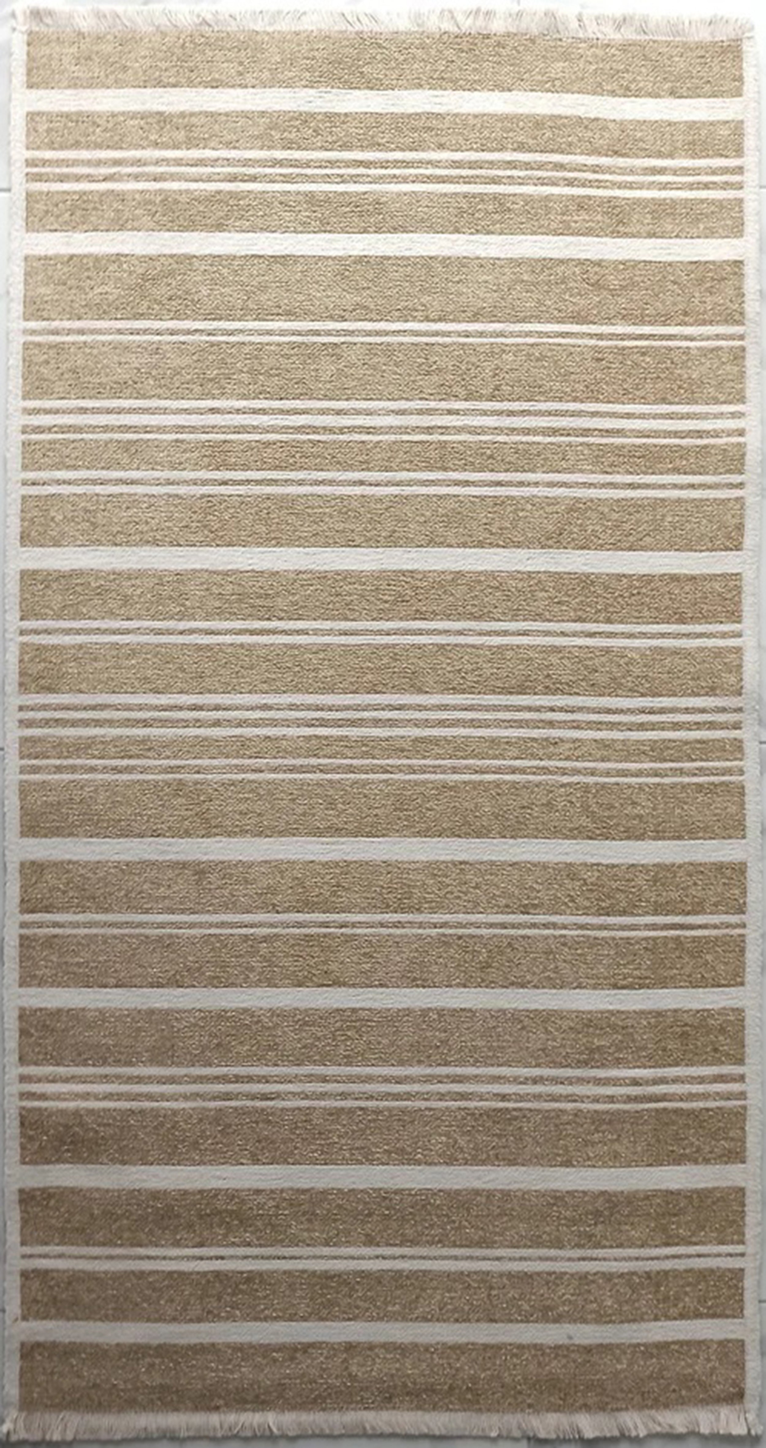 Gama Reversible Kilim Beige & White Rug