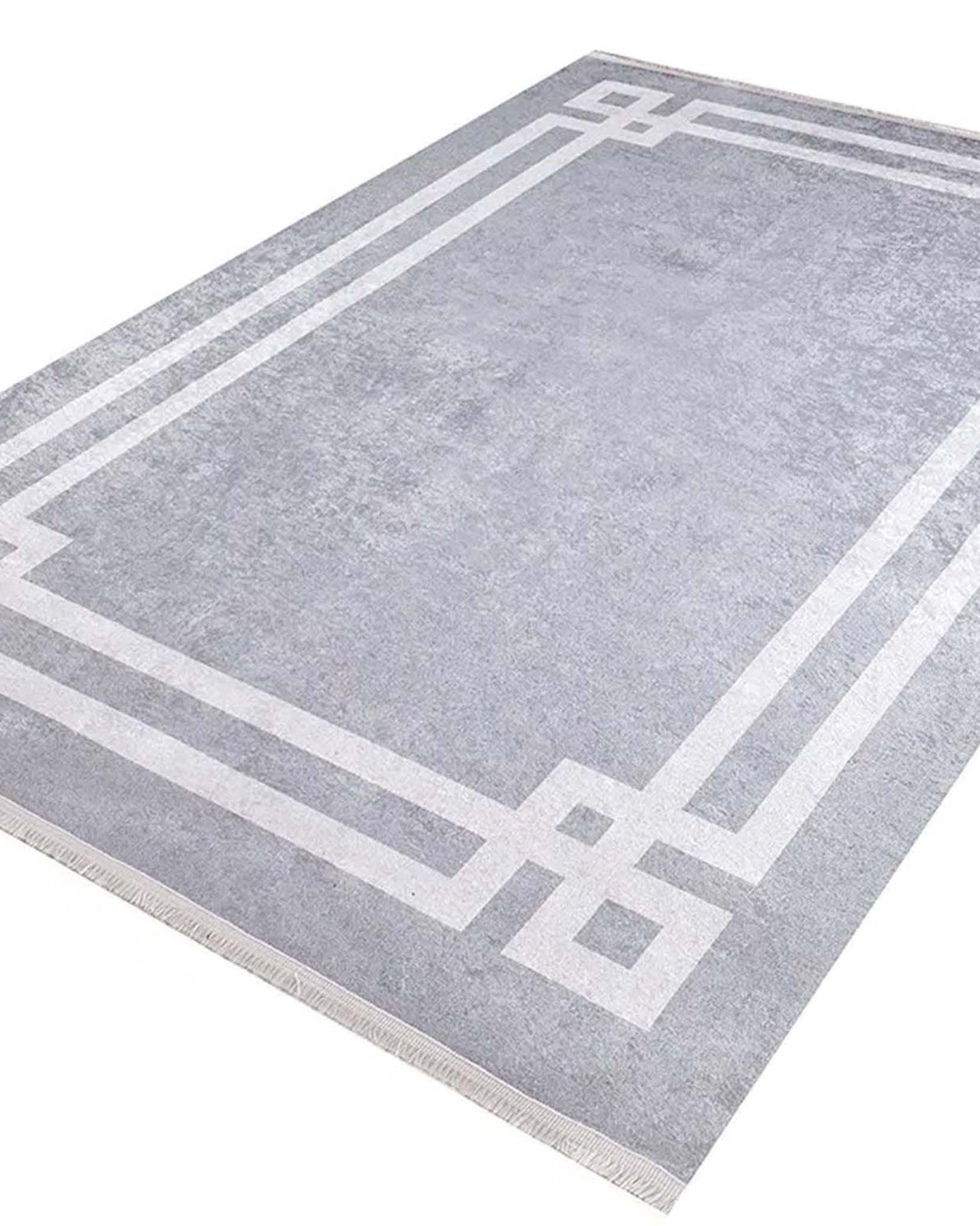 Geta Geometric Gray Rug