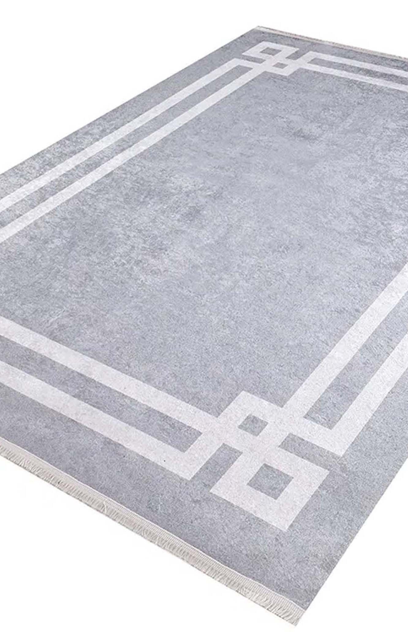 Geta Geometric Gray Rug
