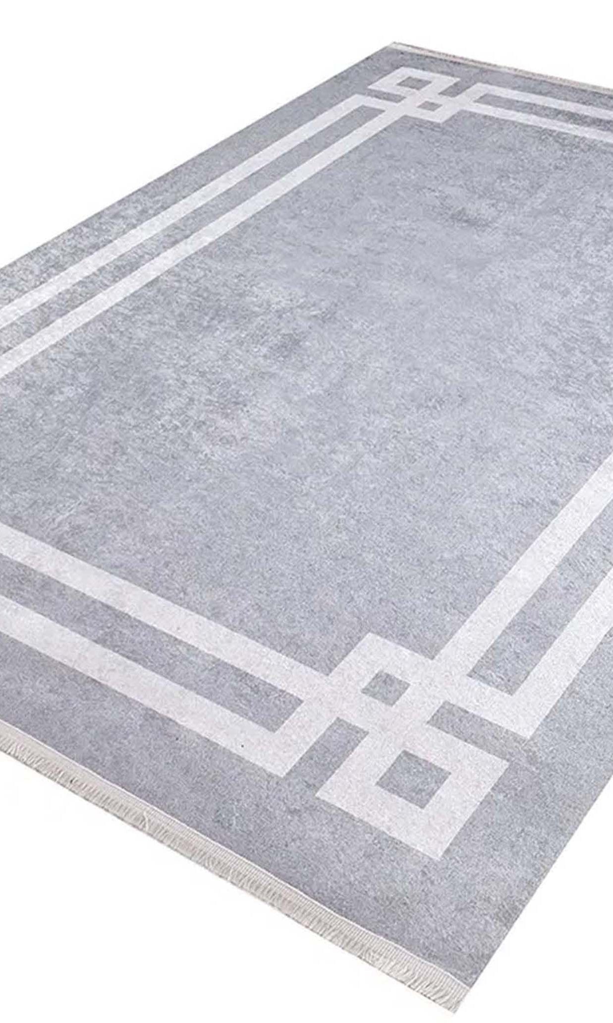 Geta Geometric Gray Rug