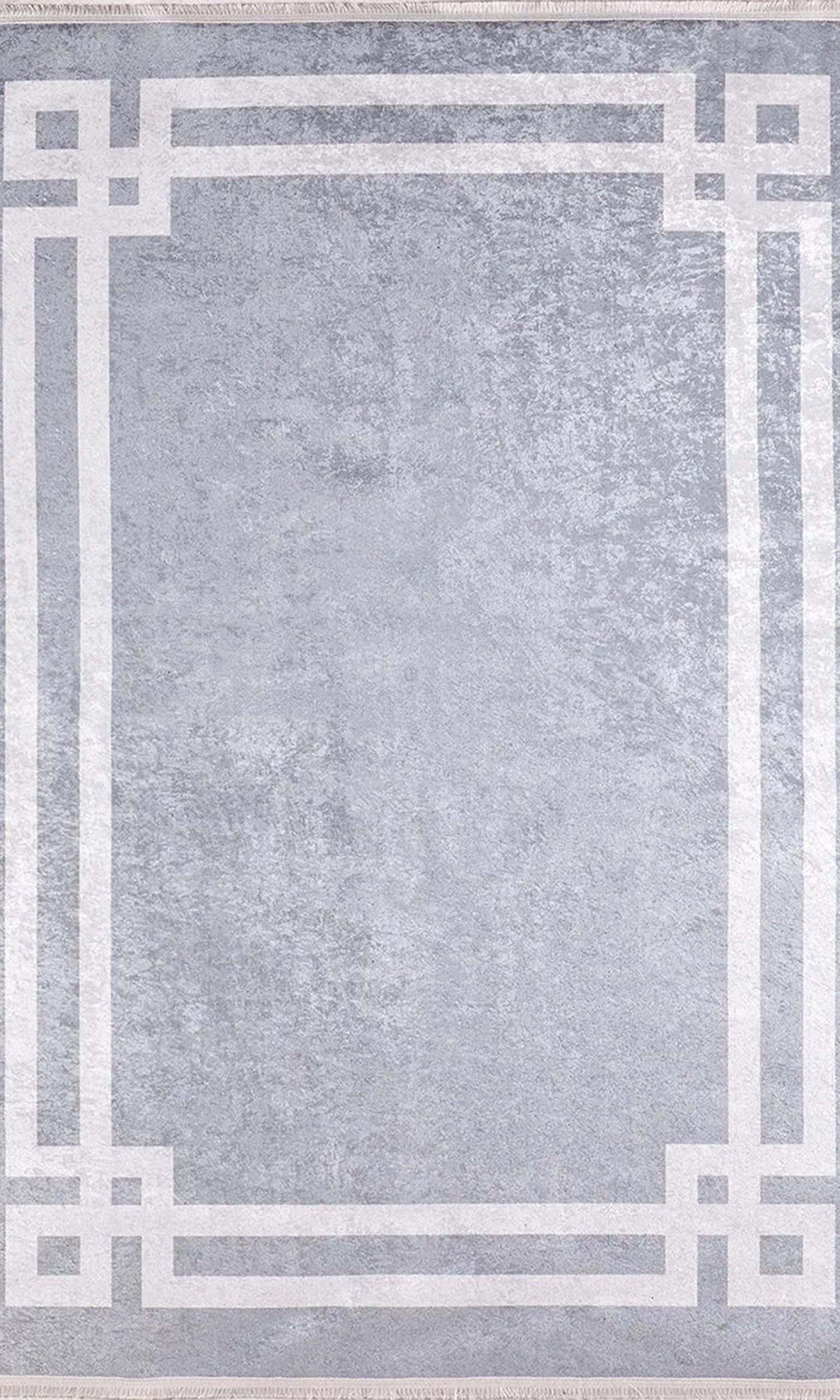 Geta Geometric Gray Rug