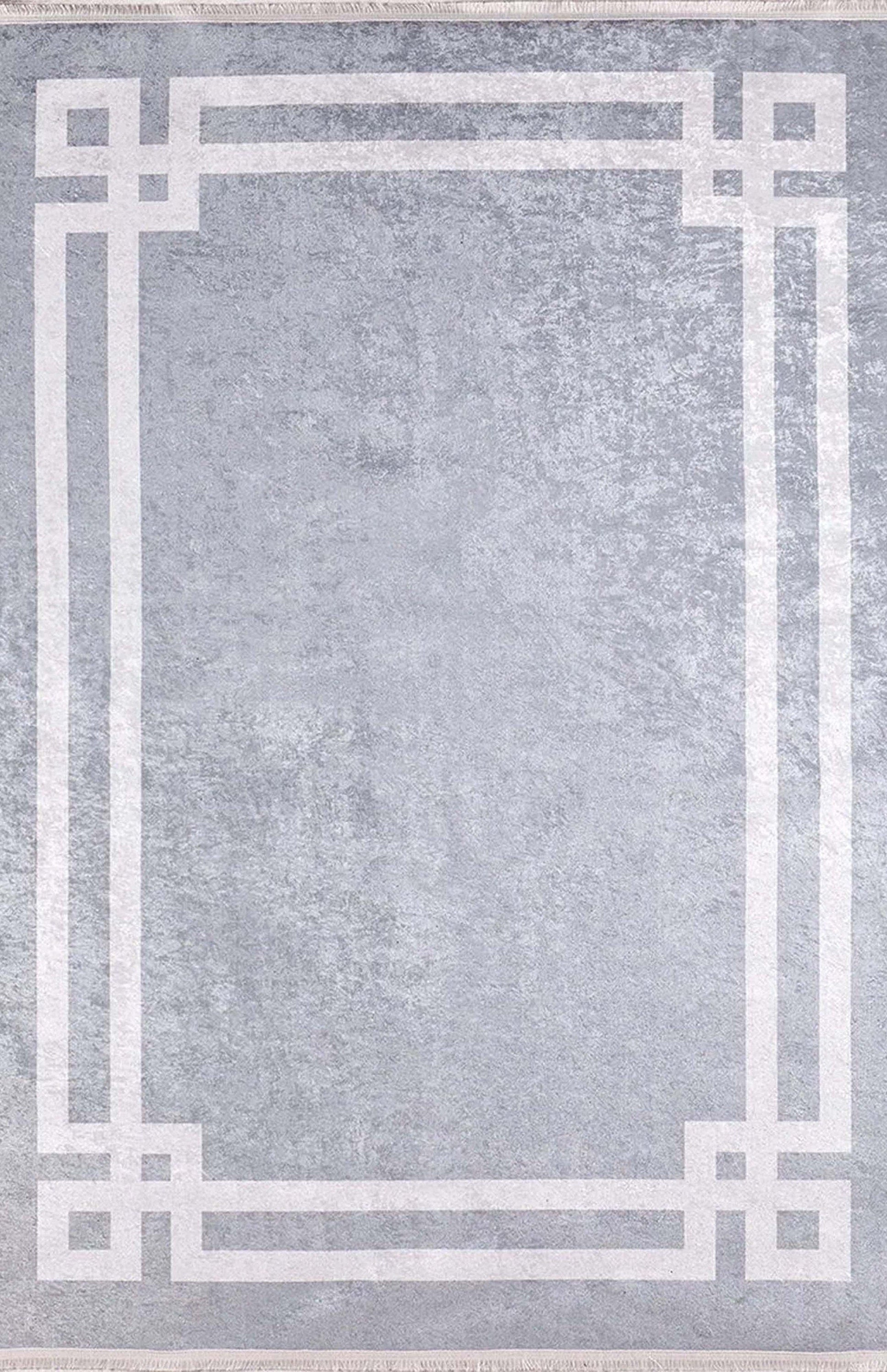 Geta Geometric Gray Rug
