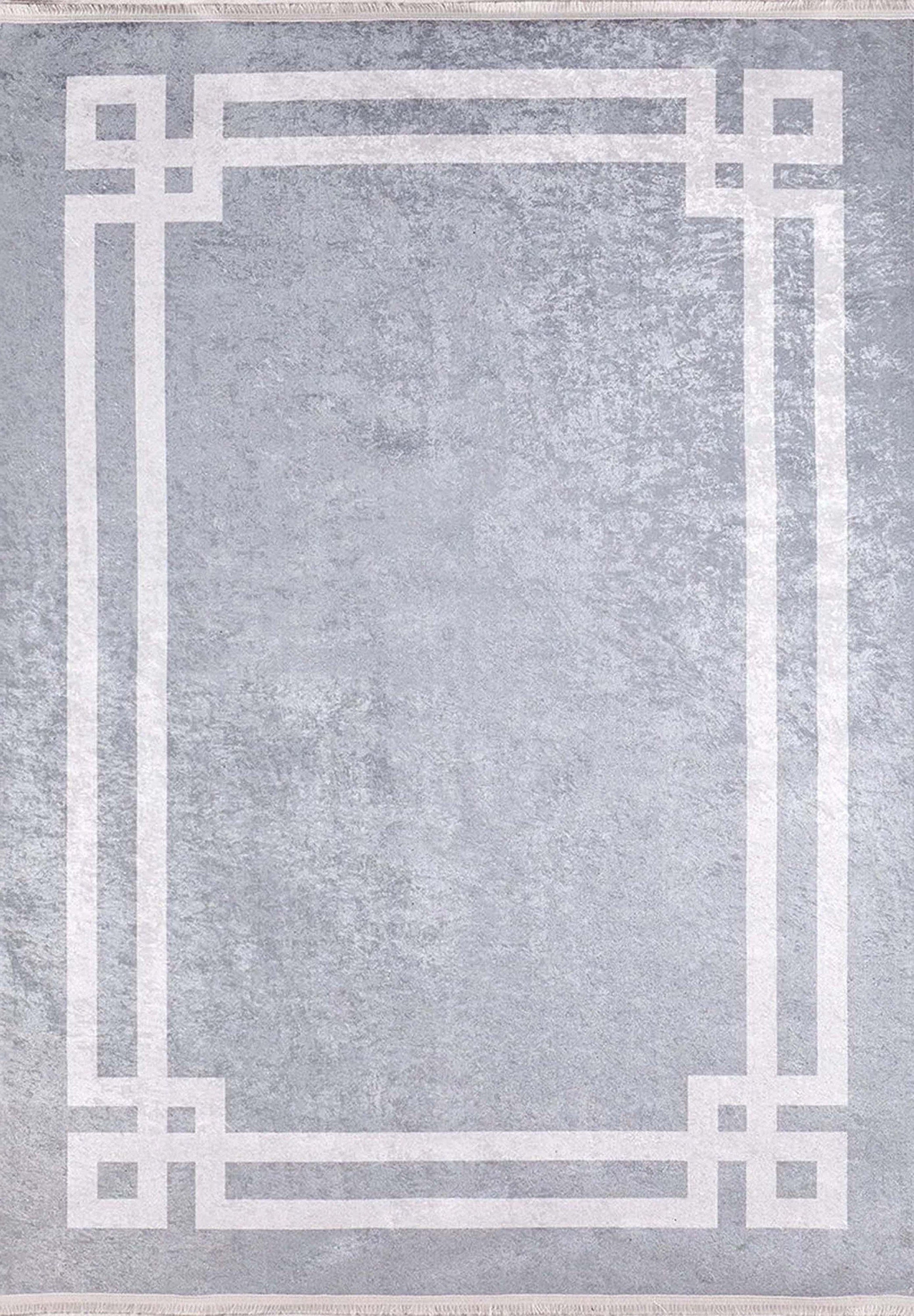 Geta Geometric Gray Rug