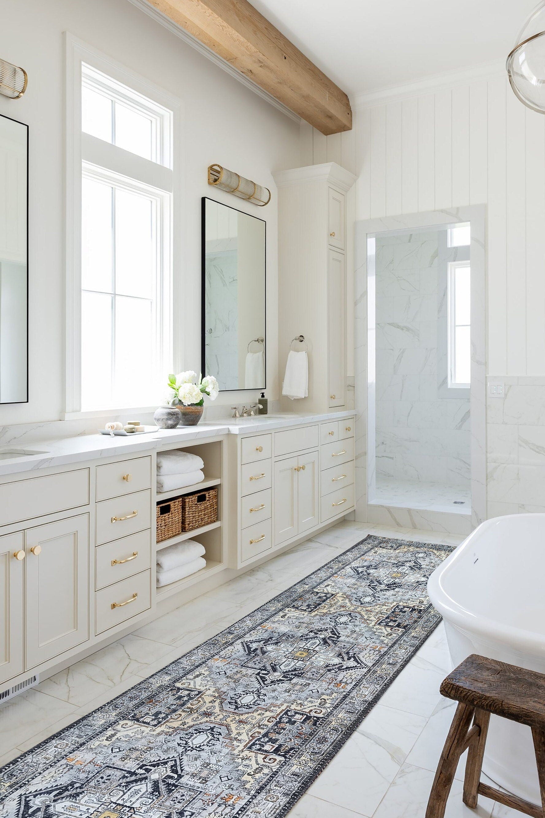 Gila Rug Gray Heriz Rug