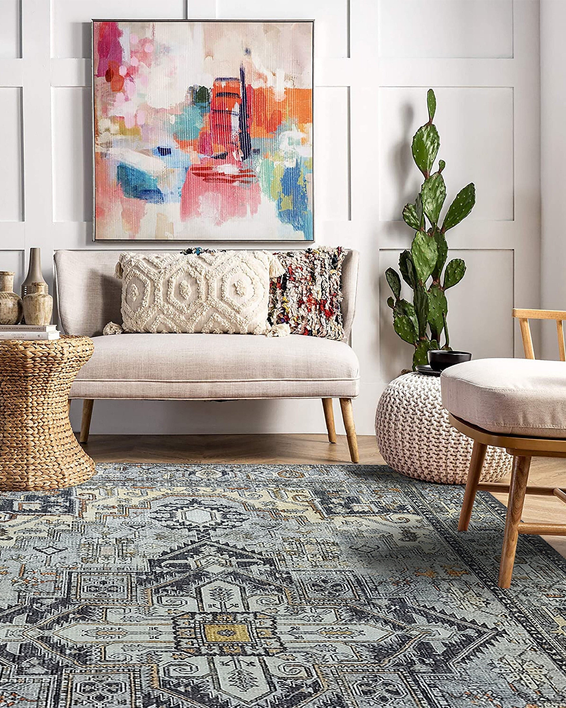 Gila Rug Gray Heriz Rug