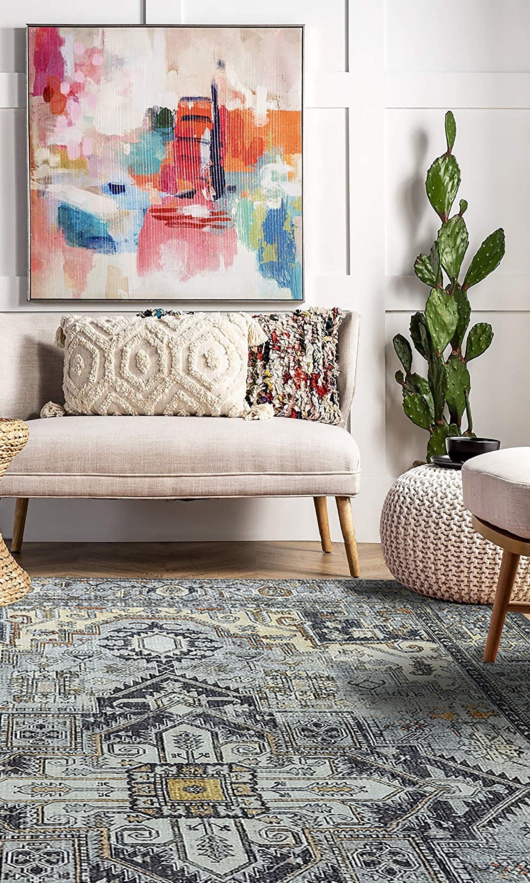 Gila Rug Gray Heriz Rug