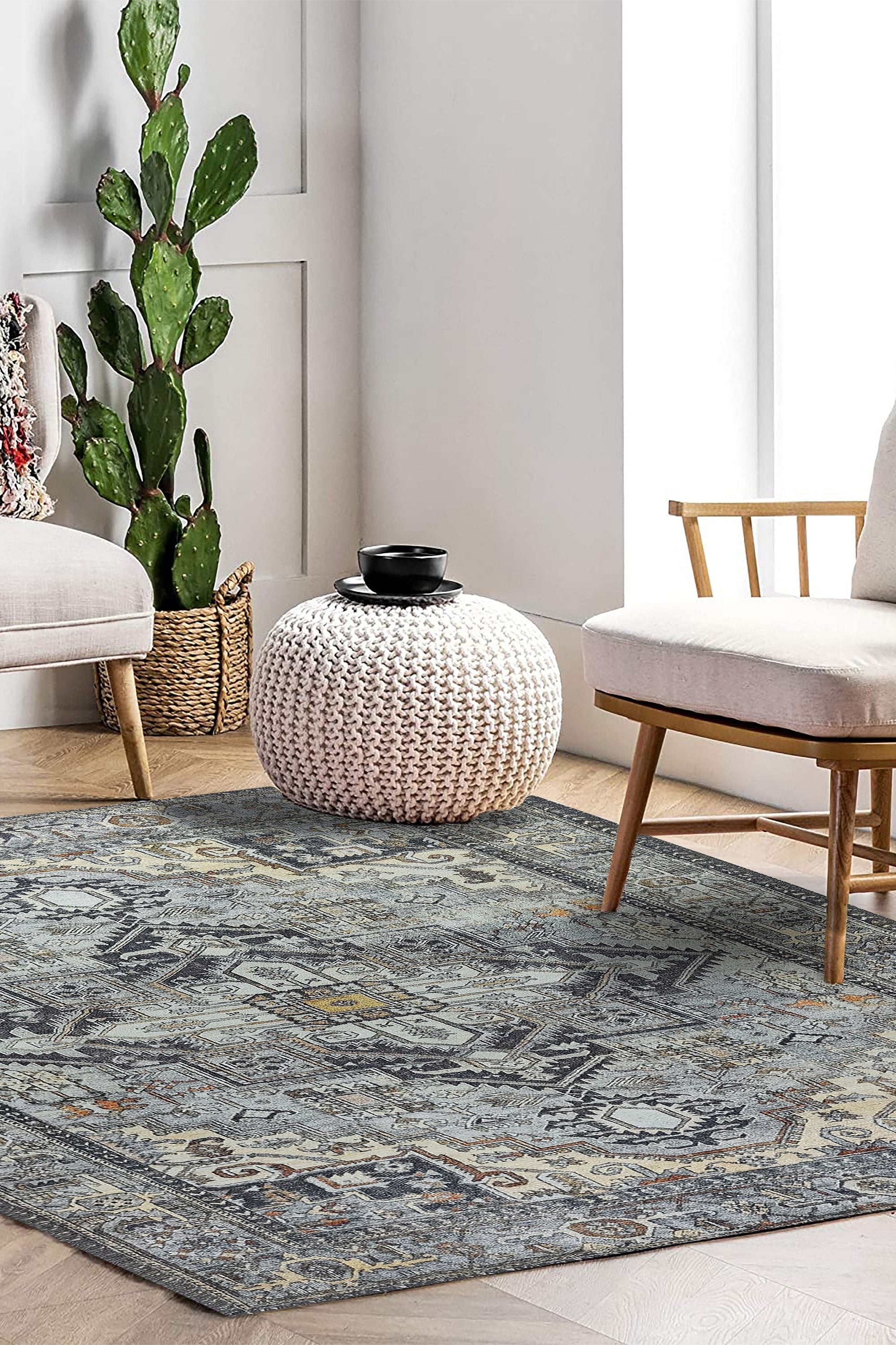 Gila Rug Gray Heriz Rug
