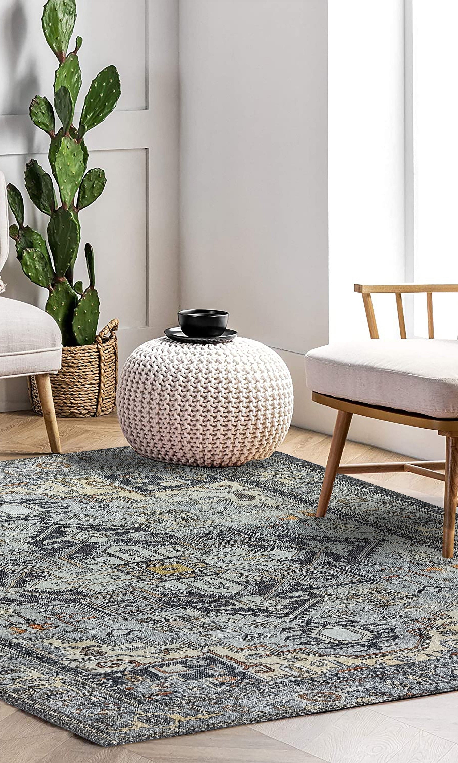 Gila Rug Gray Heriz Rug