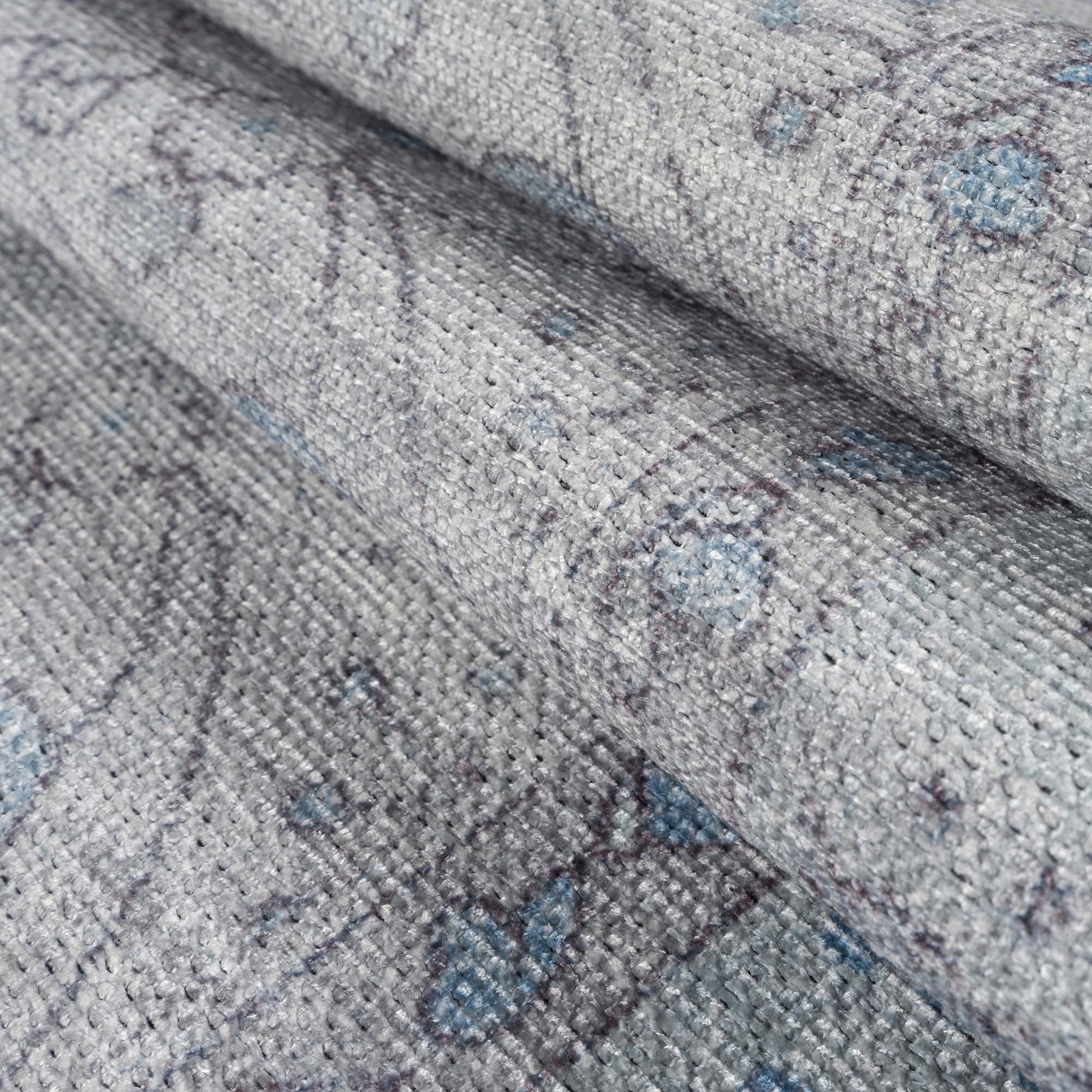 Gray Boho Oushak Washable Rug