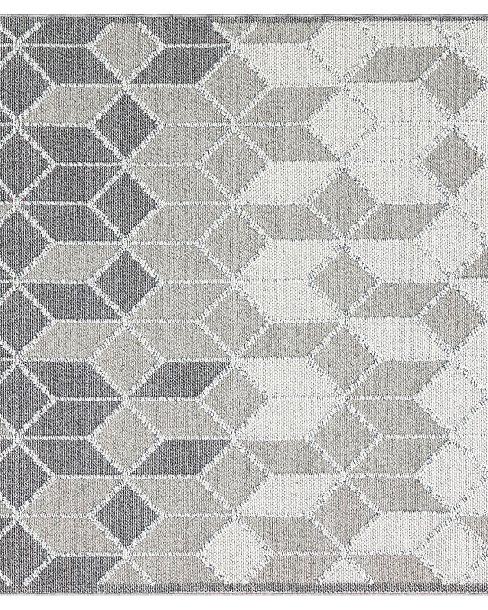 Gri Turkish Modern Kilim Gray Rug