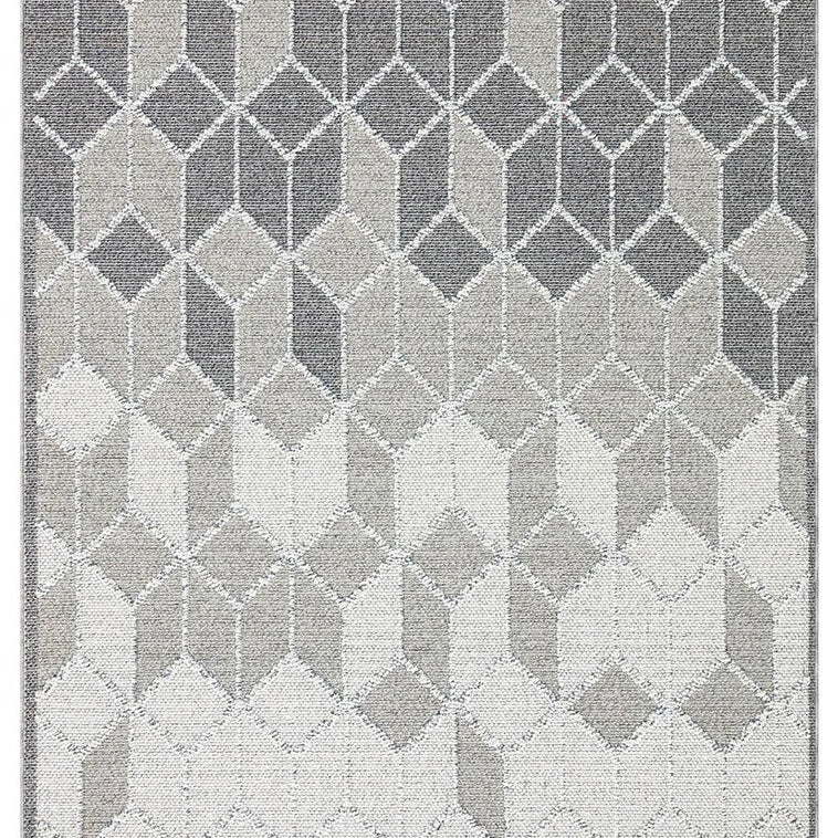 Gri Turkish Modern Kilim Gray Rug