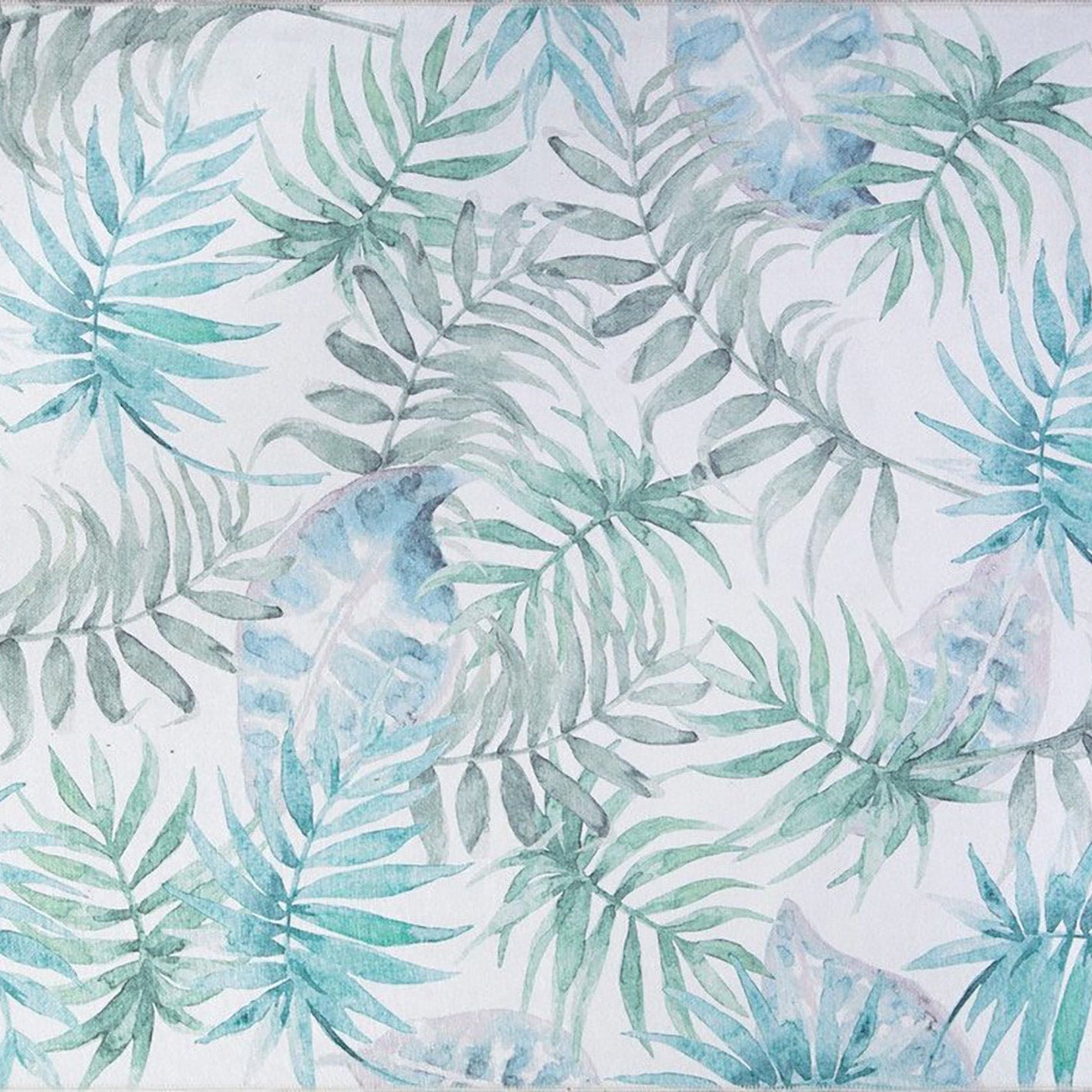 Hawaii Tropical Turquoise Rug