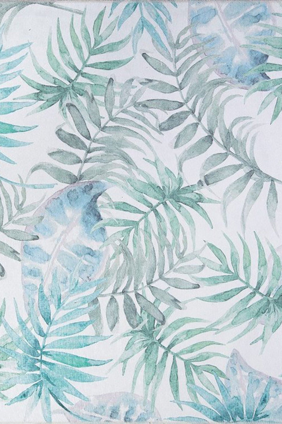 Hawaii Tropical Turquoise Rug