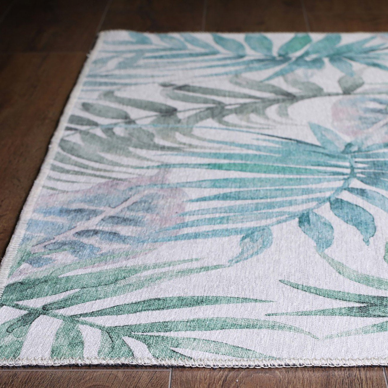 Hawaii Tropical Turquoise Rug