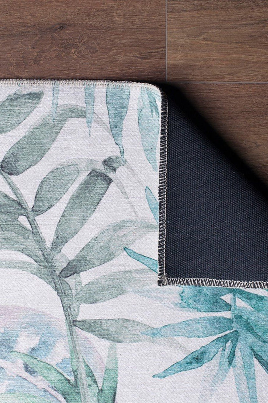 Hawaii Tropical Turquoise Rug