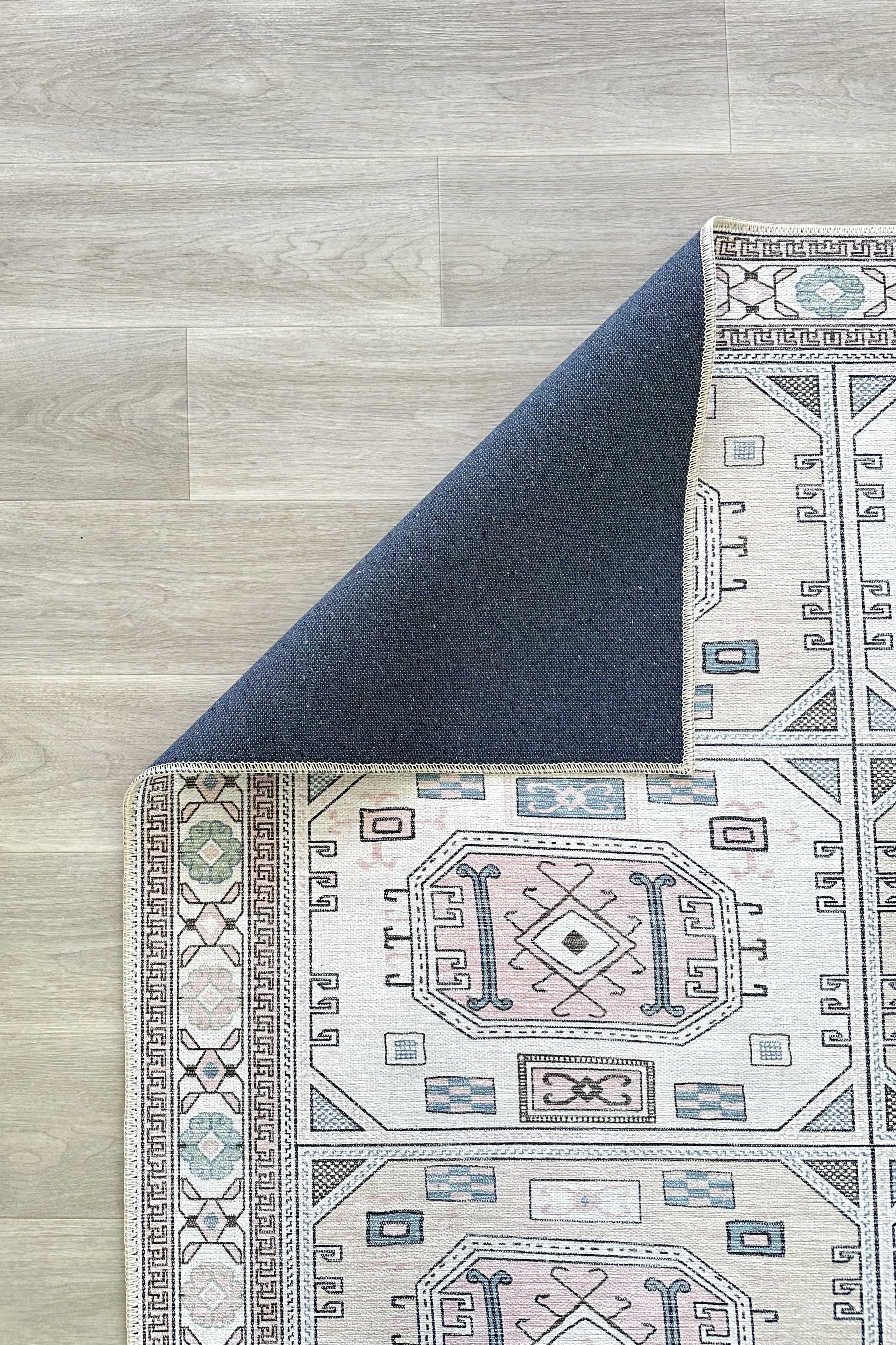 Hazel Brown Cream Modern Turkish Rug