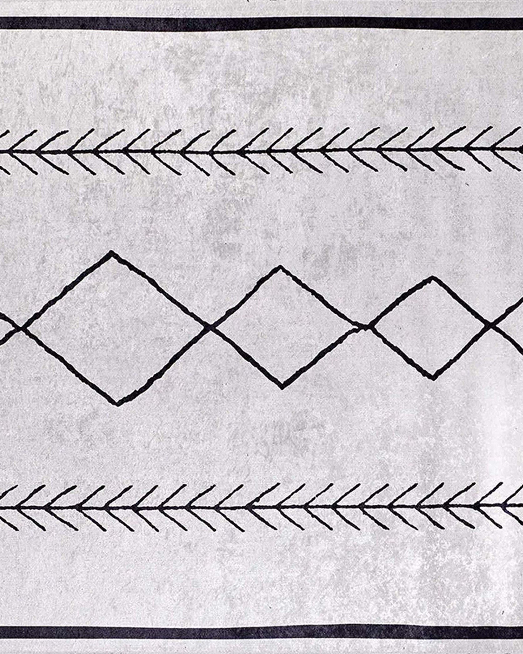 Hidaya Moroccan Kilim White Pearl Rug