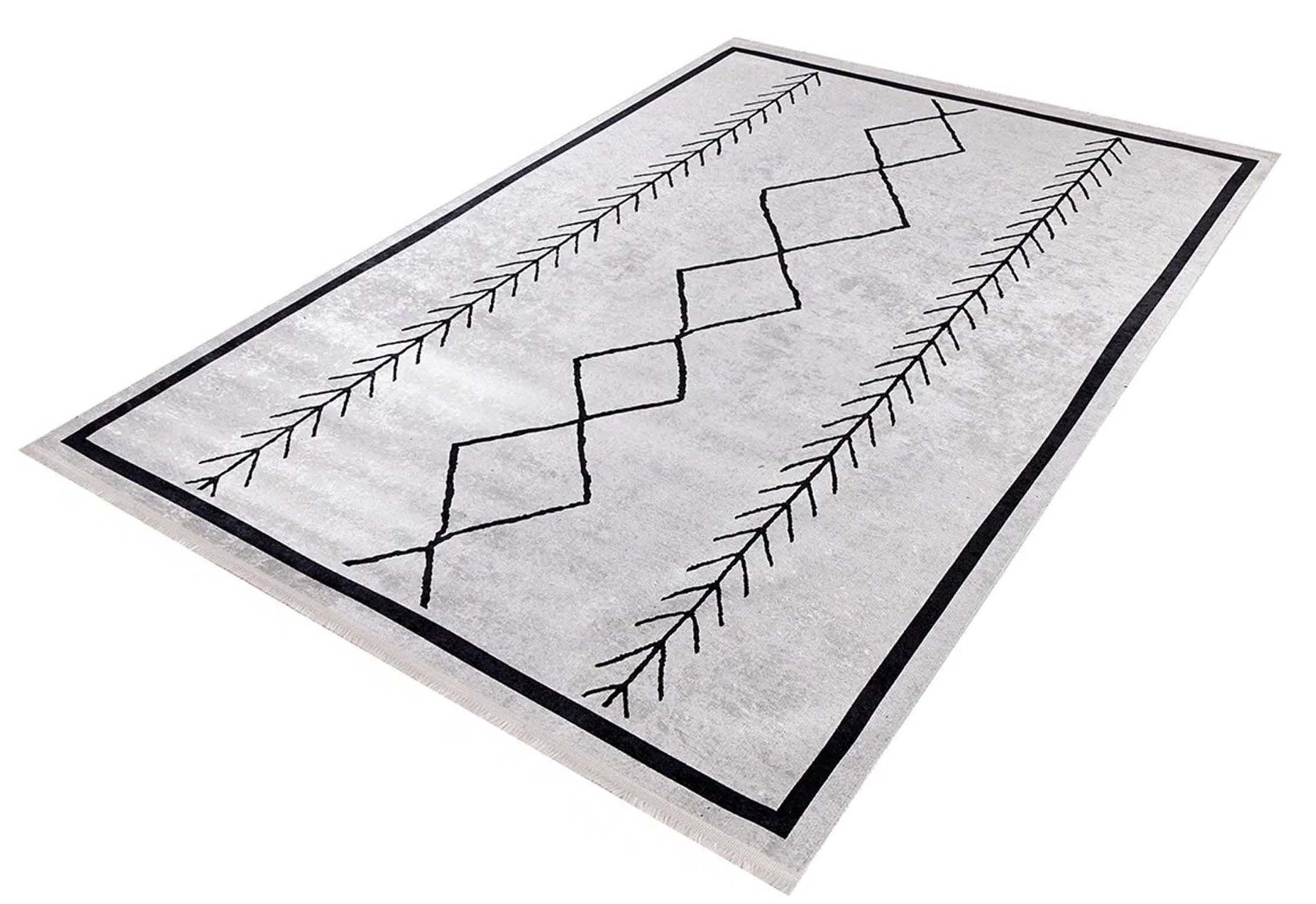 Hidaya Moroccan Kilim White Pearl Rug