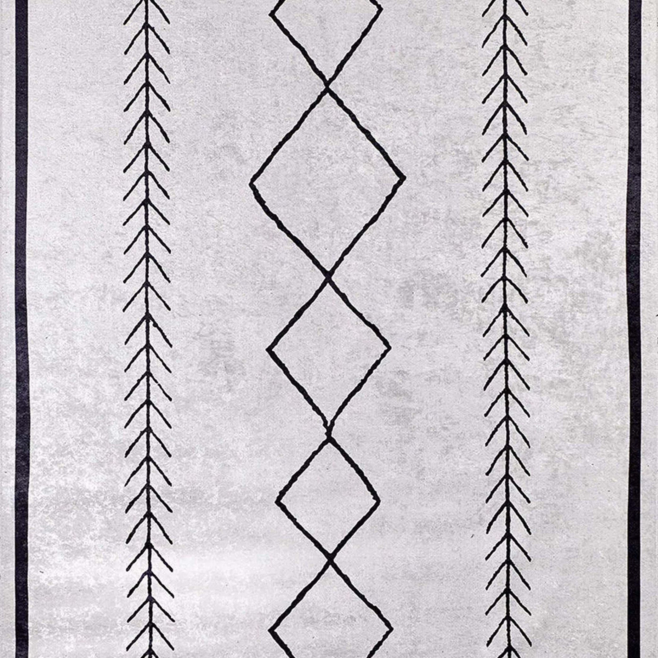 Hidaya Moroccan Kilim White Pearl Rug