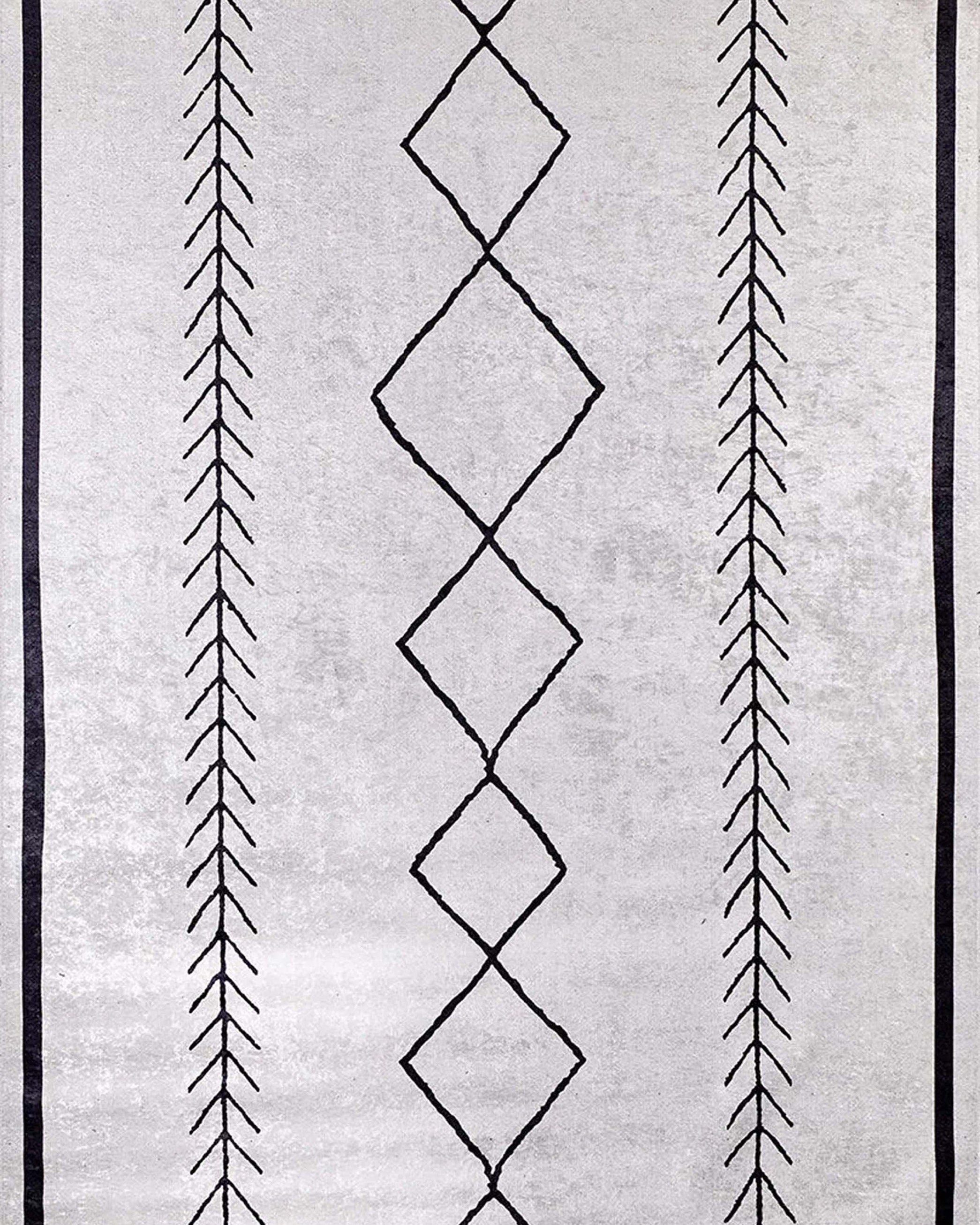 Hidaya Moroccan Kilim White Pearl Rug