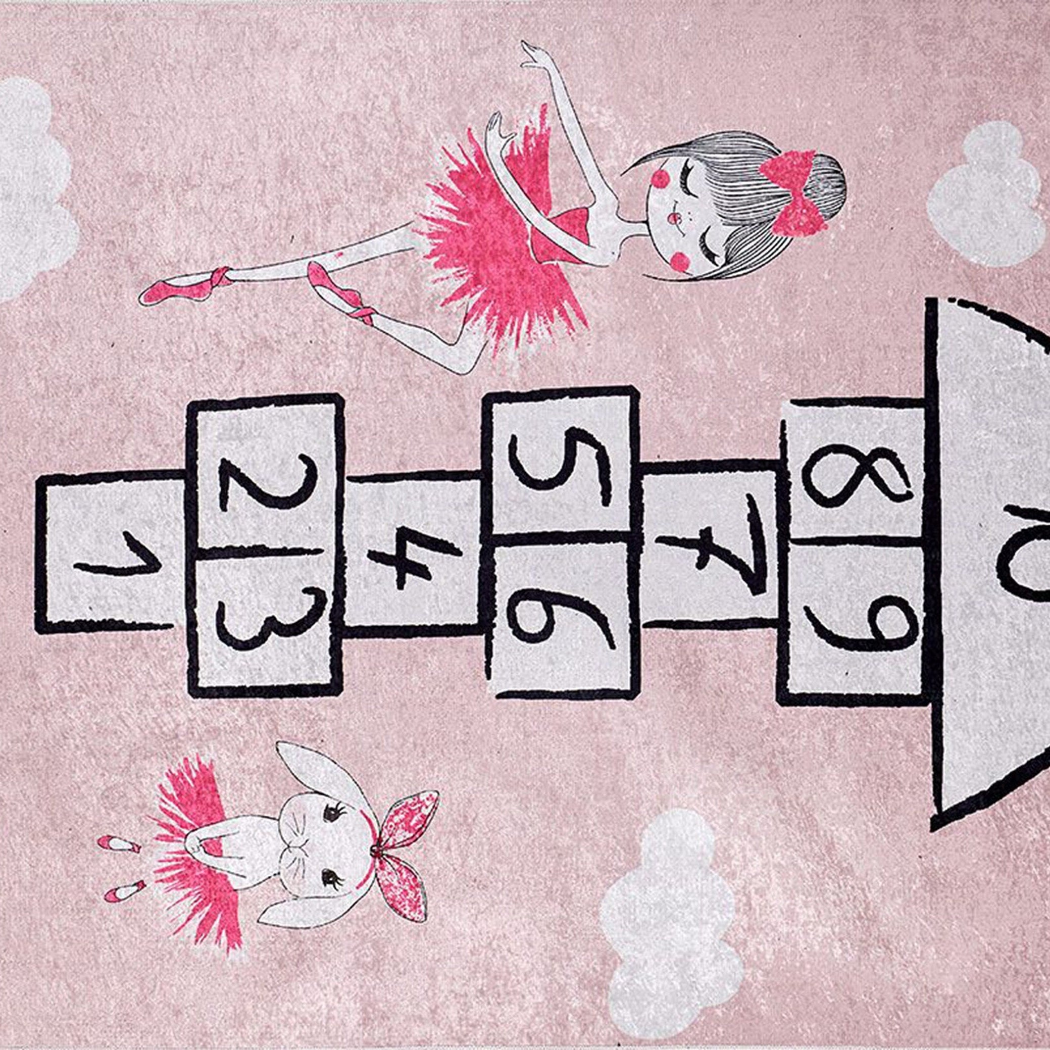 Hipa Hopscotch Kids Play Rug