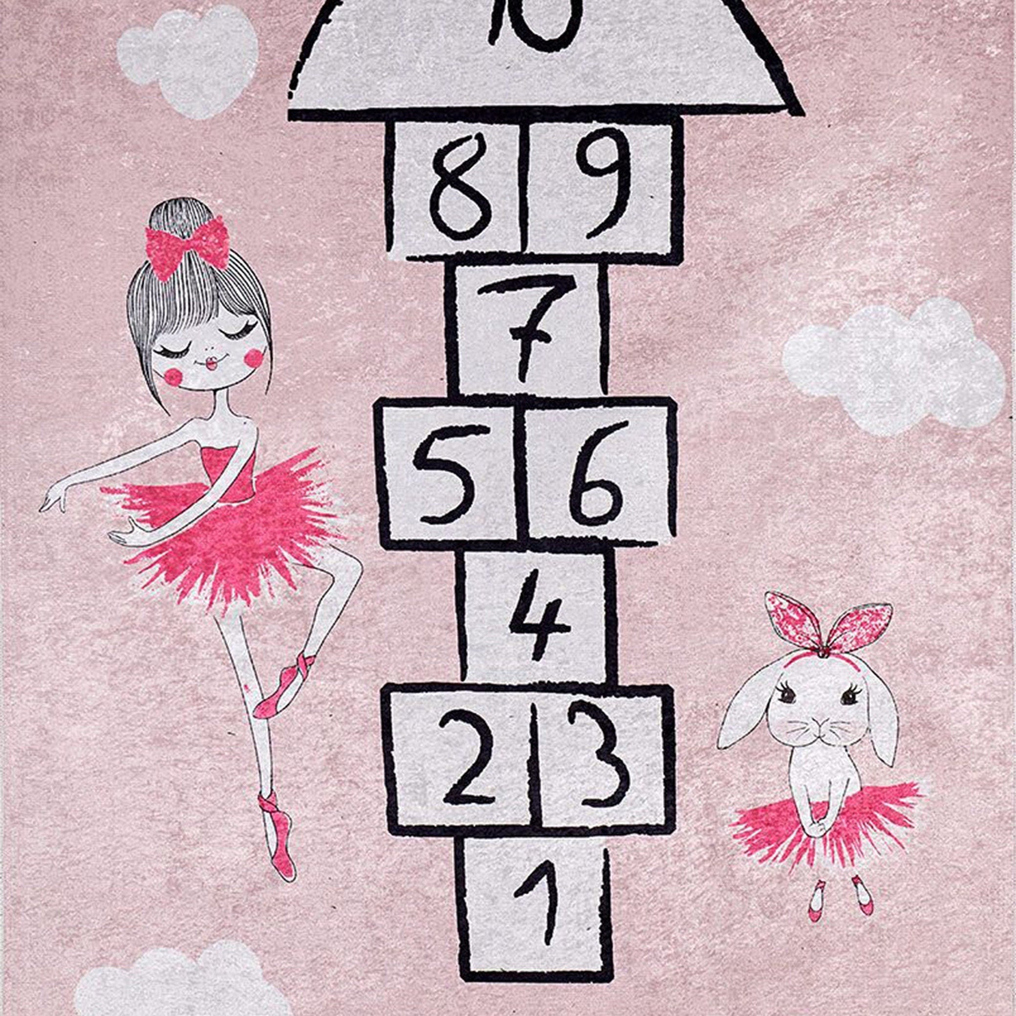 Hipa Hopscotch Kids Play Rug