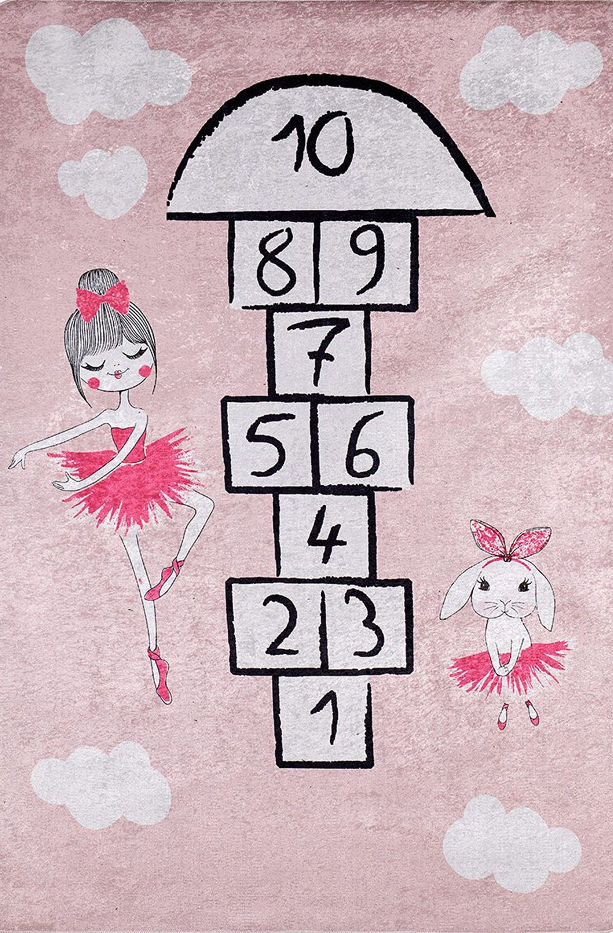 Hipa Hopscotch Kids Play Rug