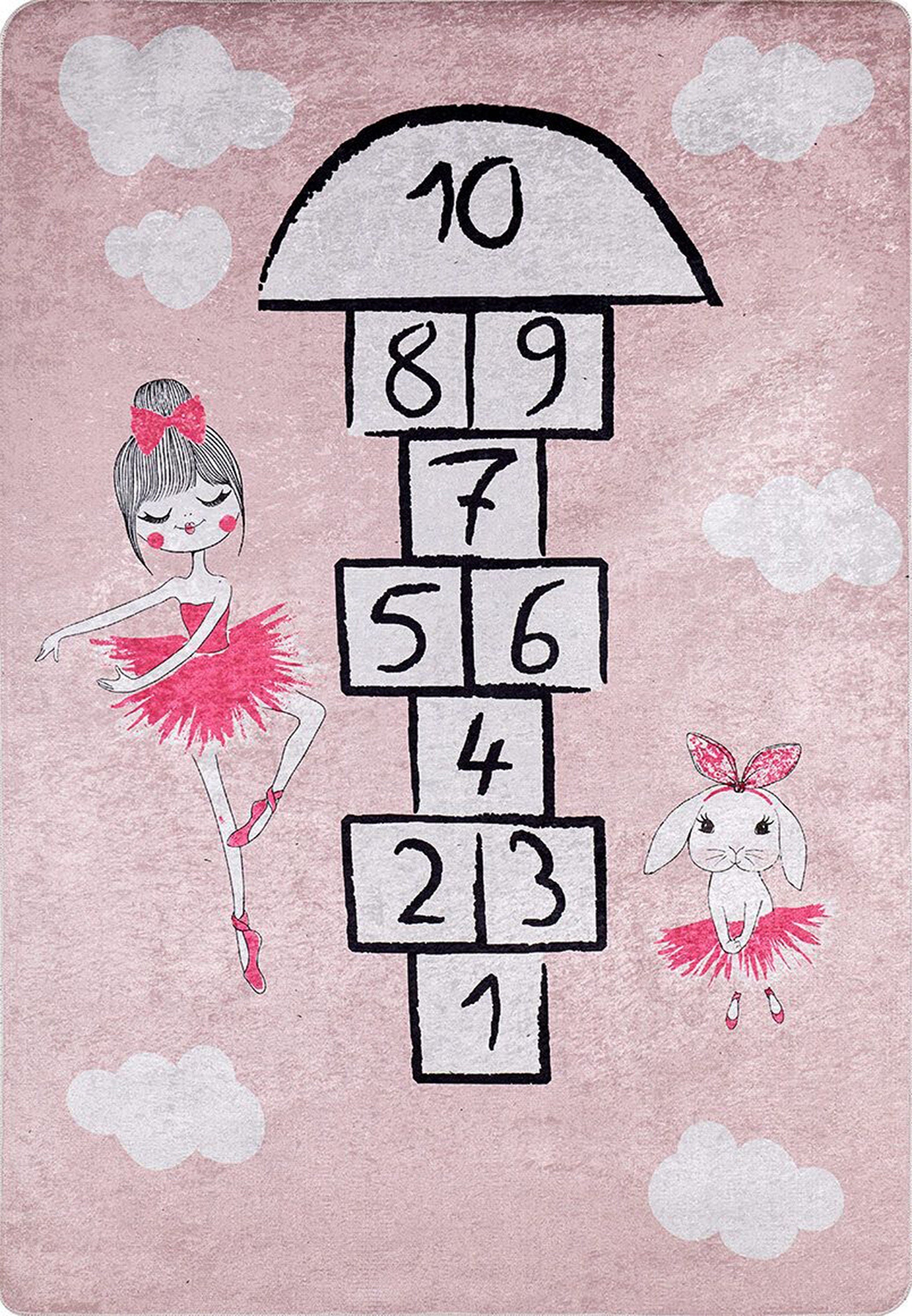 Hipa Hopscotch Kids Play Rug