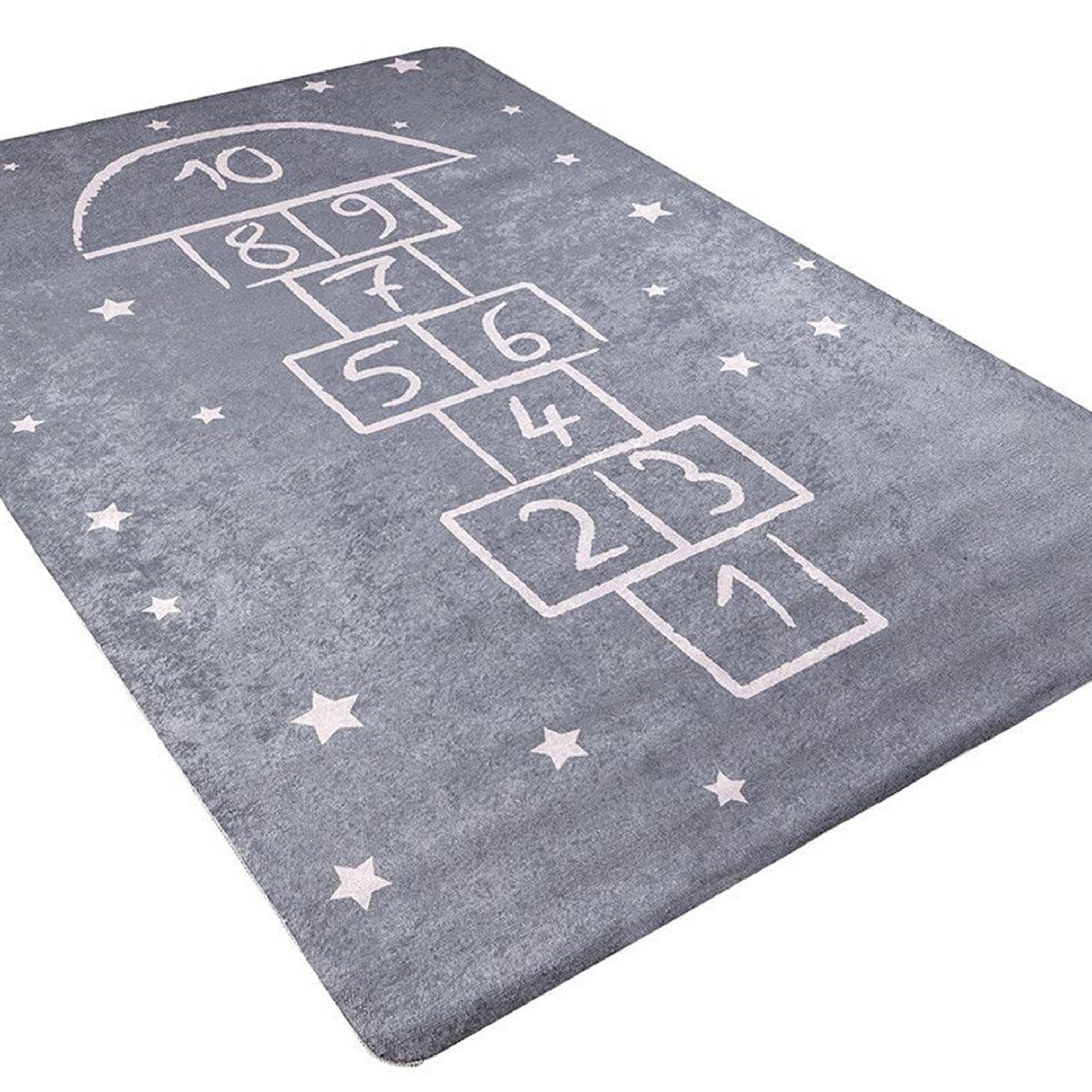 Hipo Hopscotch Kids Play Rug