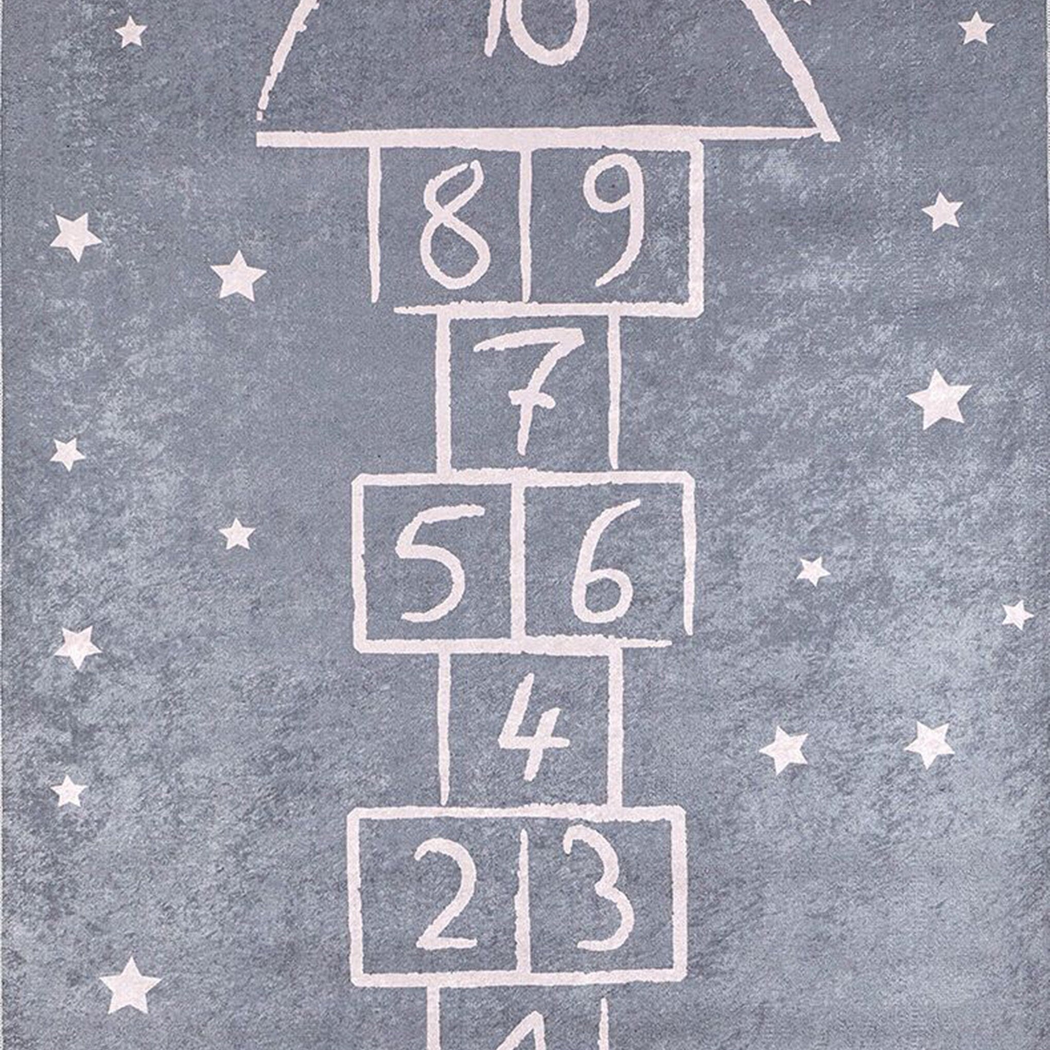 Hipo Hopscotch Kids Play Rug