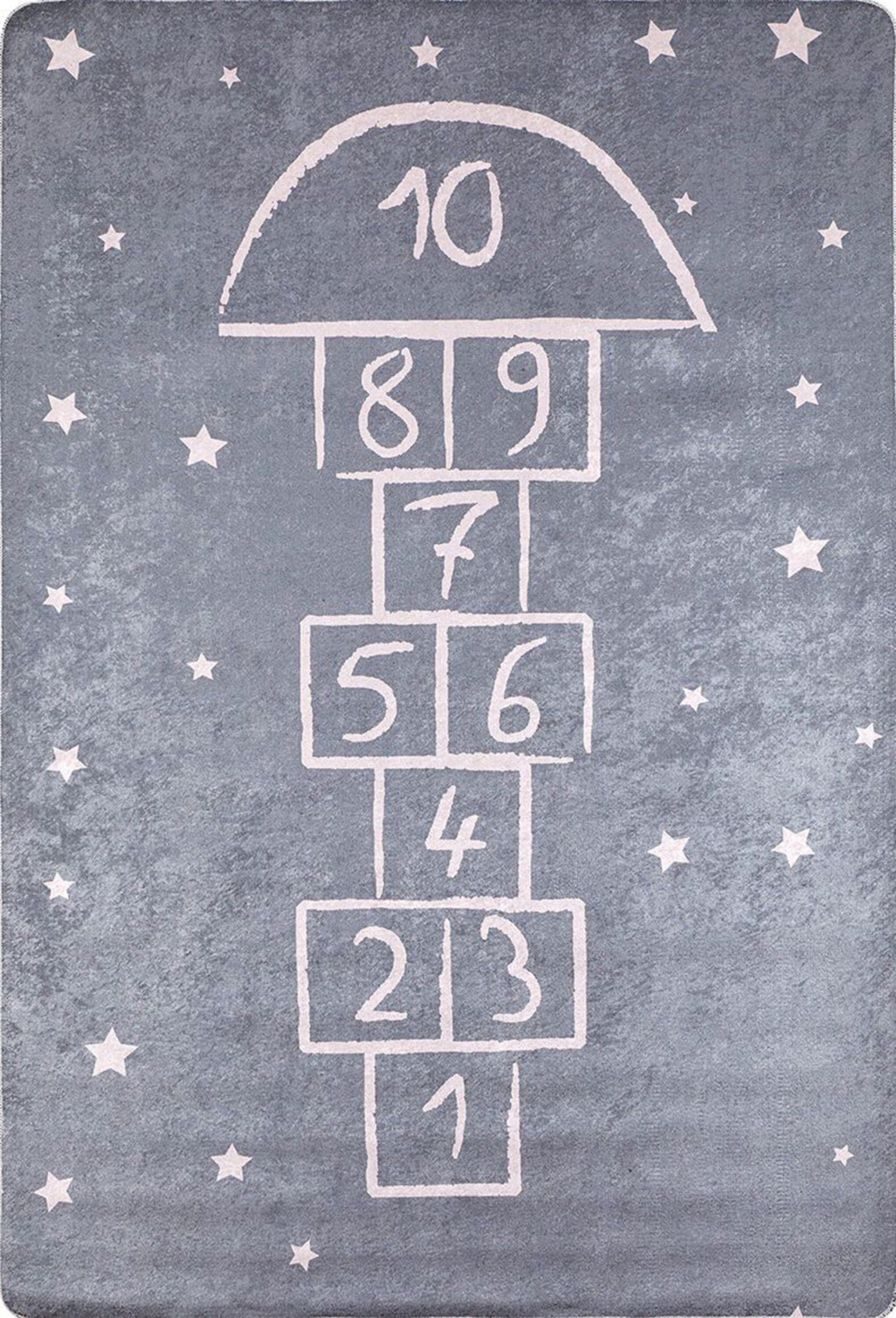 Hipo Hopscotch Kids Play Rug