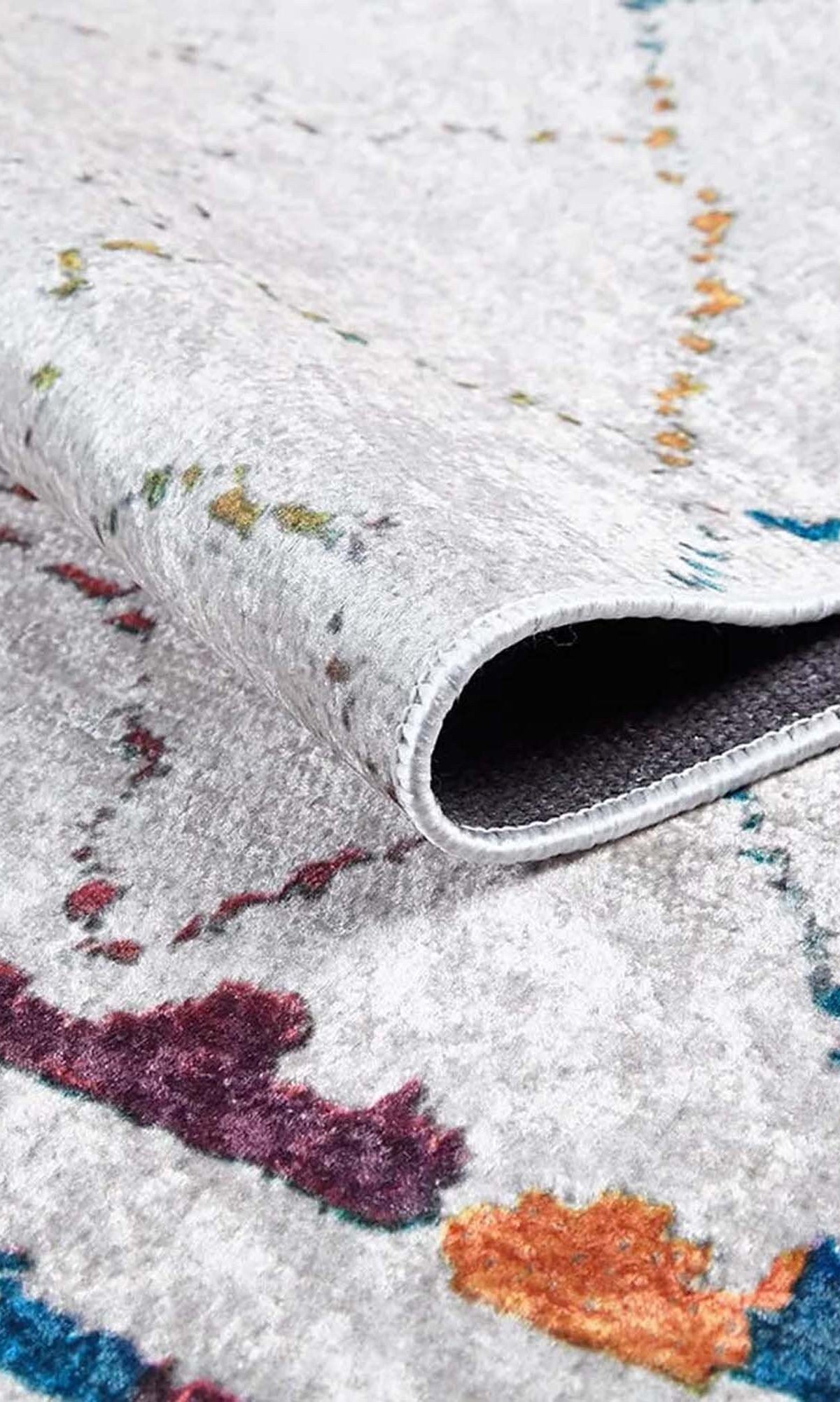 Hniya Moroccan Trellis White Rug