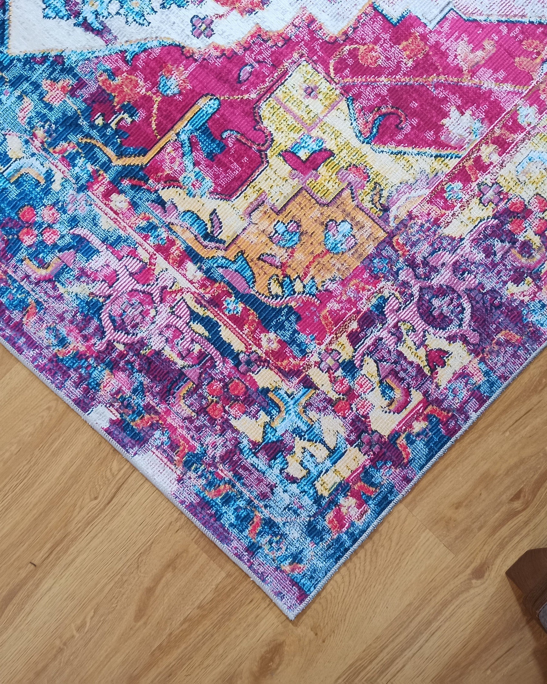 Holi Rug Colorful Vintage Rug