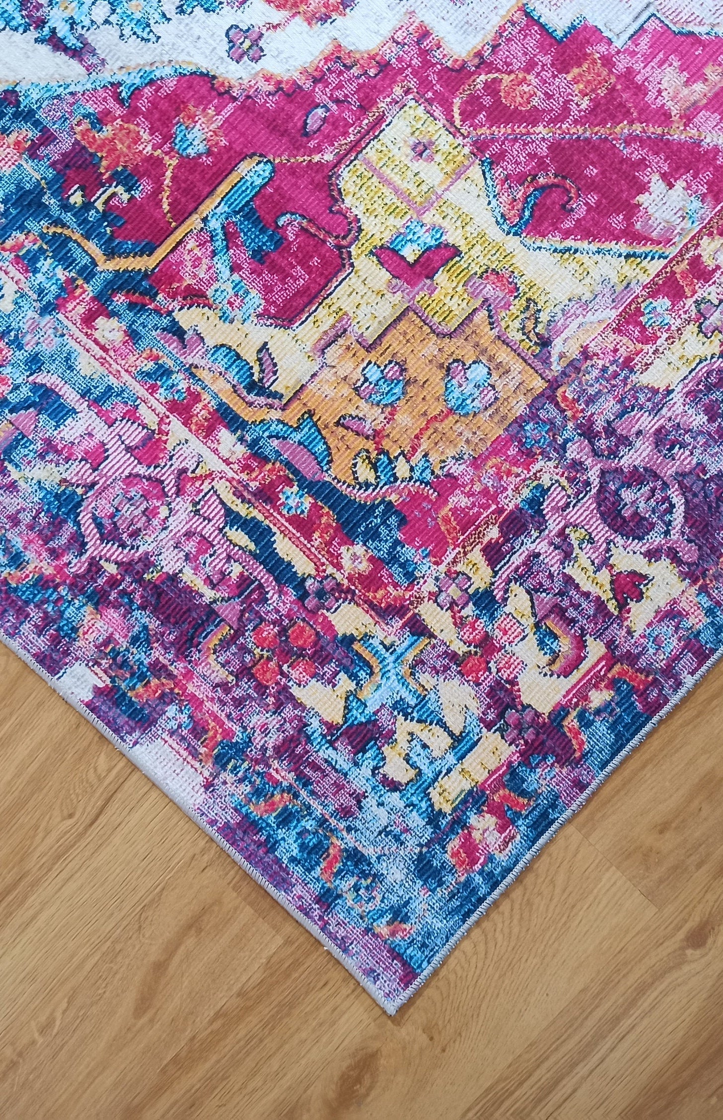 Holi Rug Colorful Vintage Rug