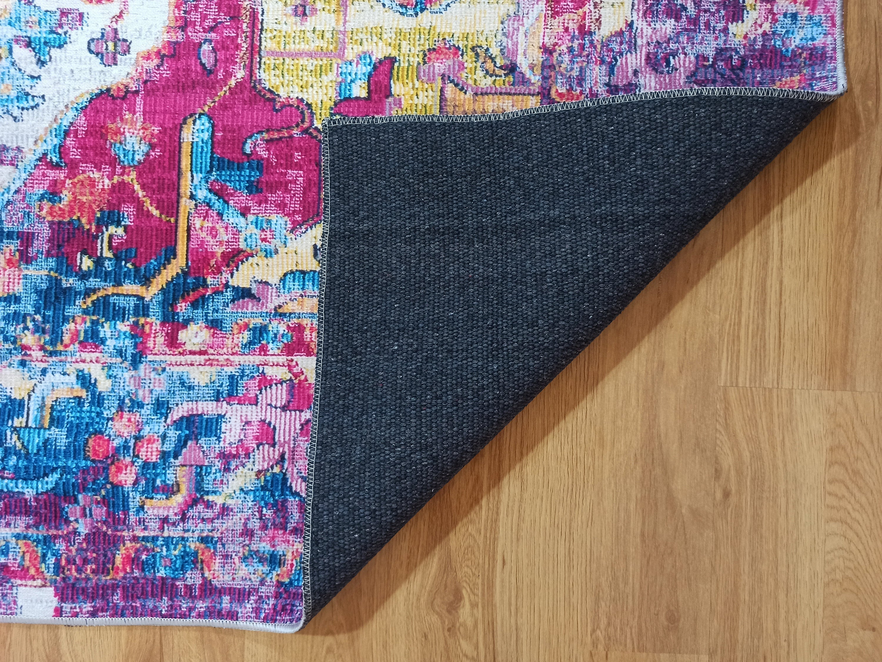 Holi Rug Colorful Vintage Rug