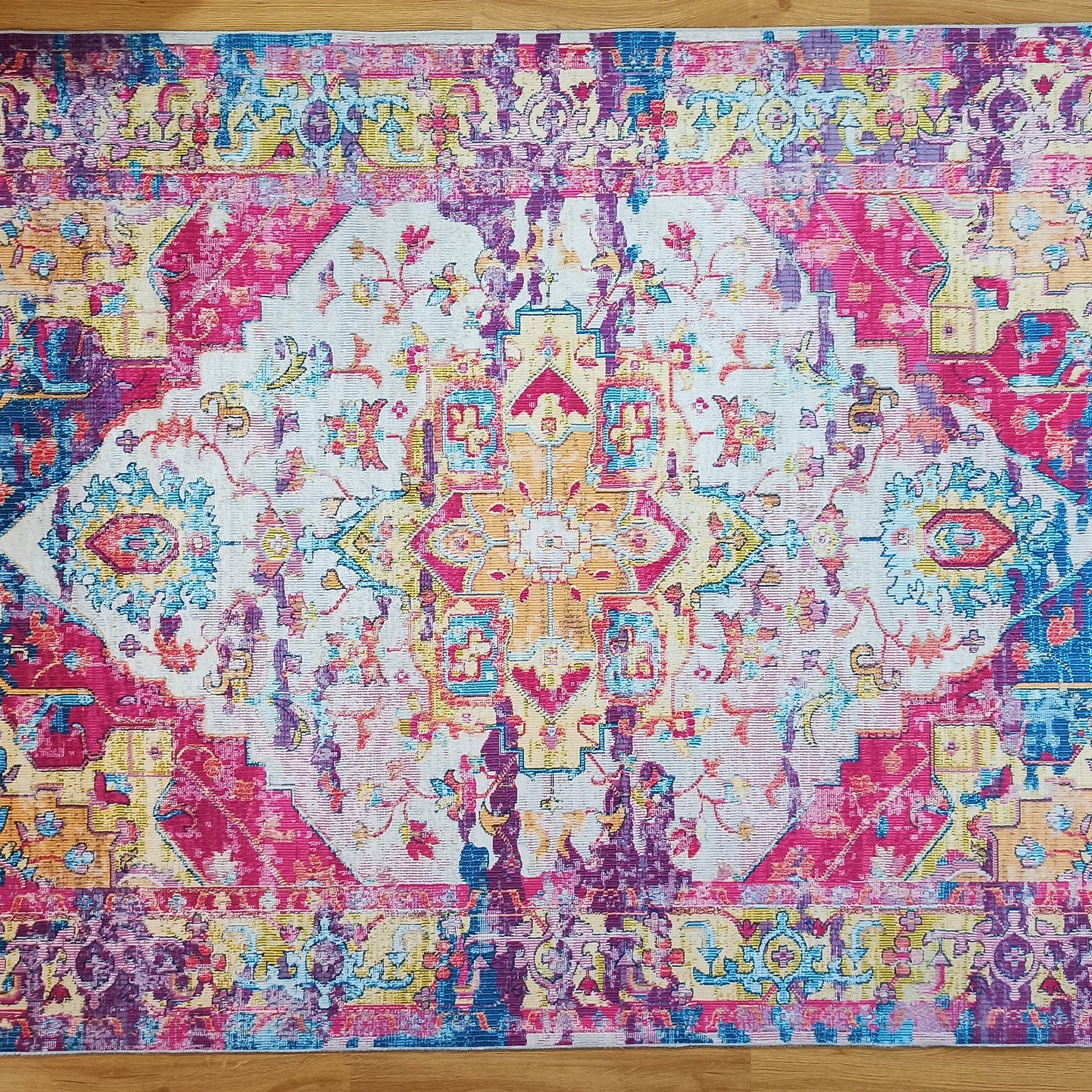 Holi Rug Colorful Vintage Rug