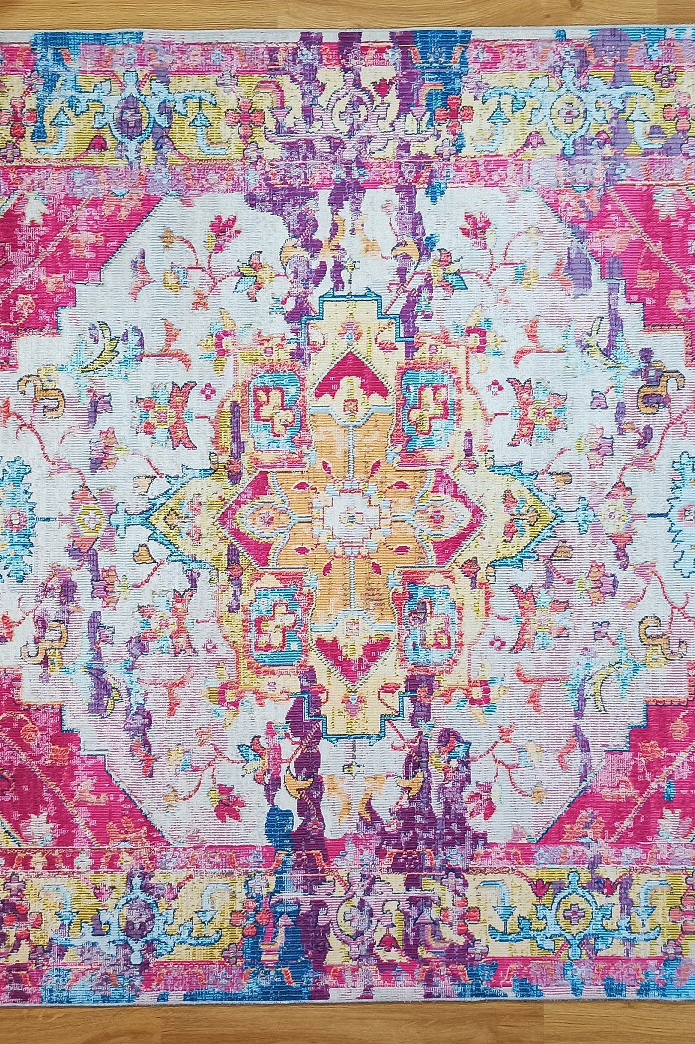 Holi Rug Colorful Vintage Rug
