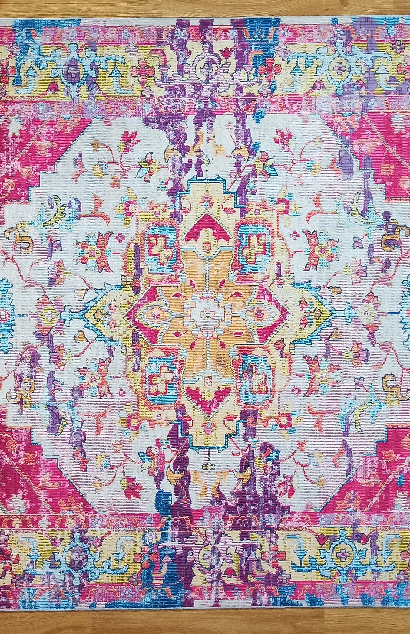 Holi Rug Colorful Vintage Rug