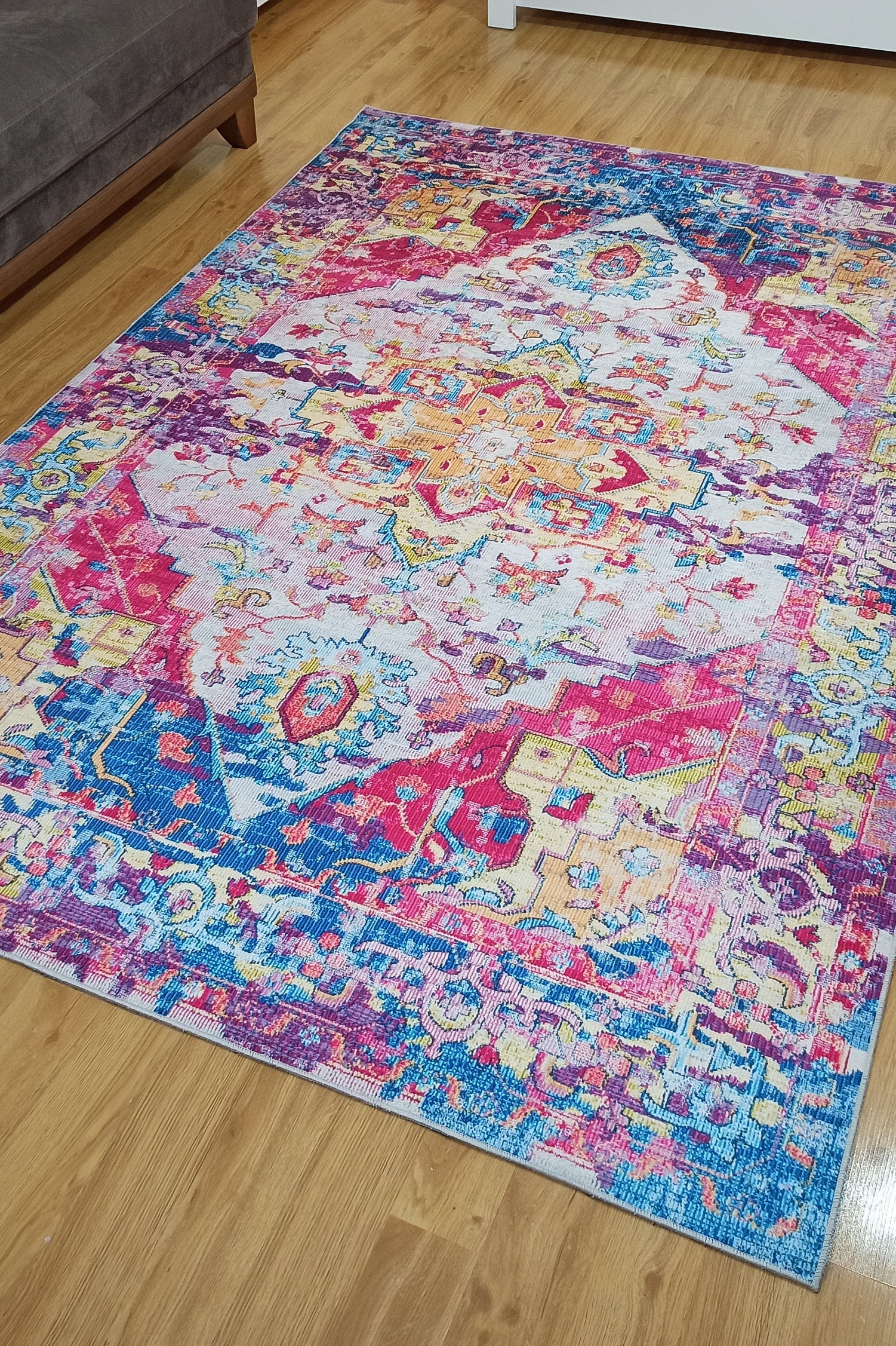 Holi Rug Colorful Vintage Rug