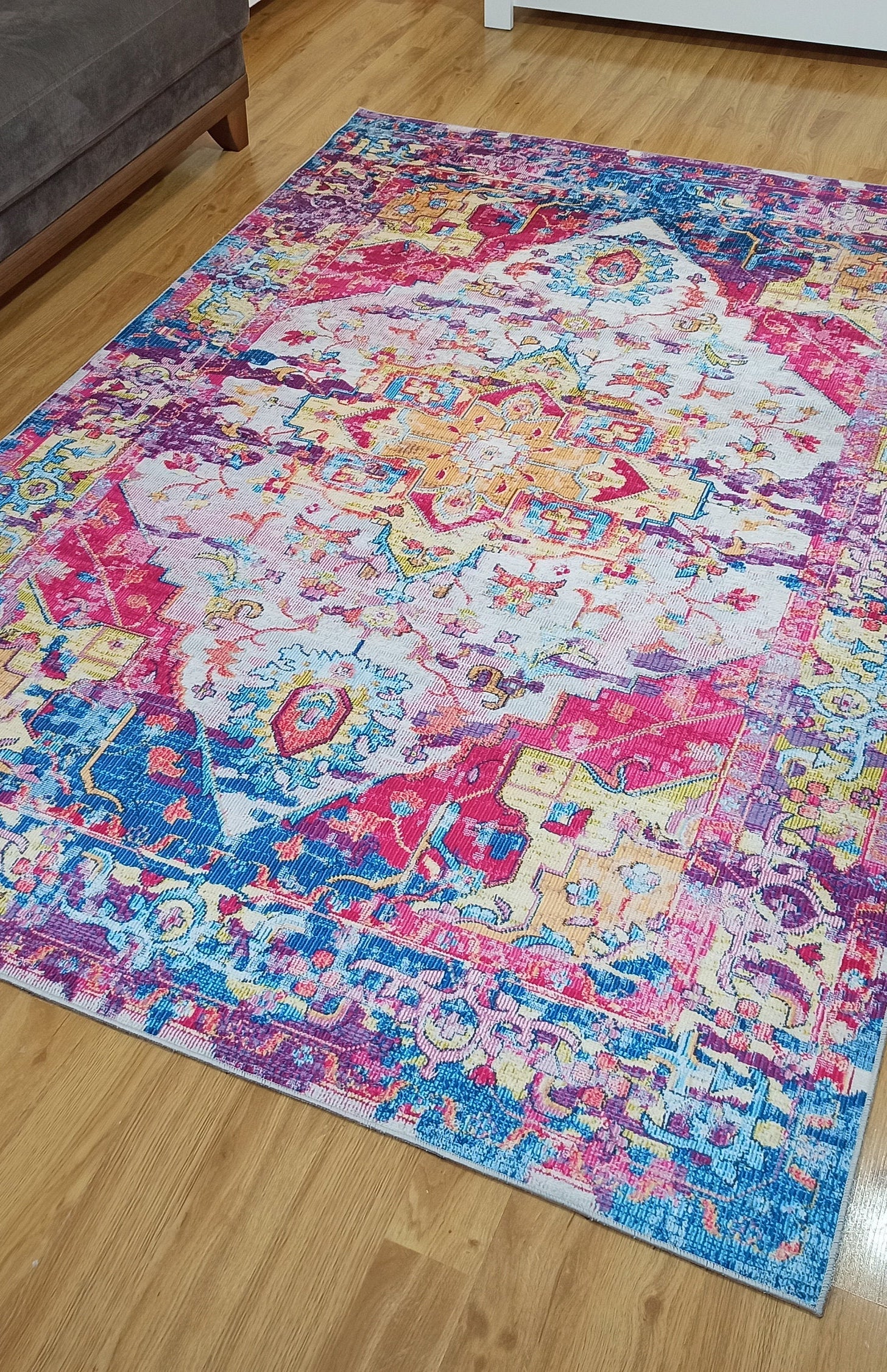 Holi Rug Colorful Vintage Rug