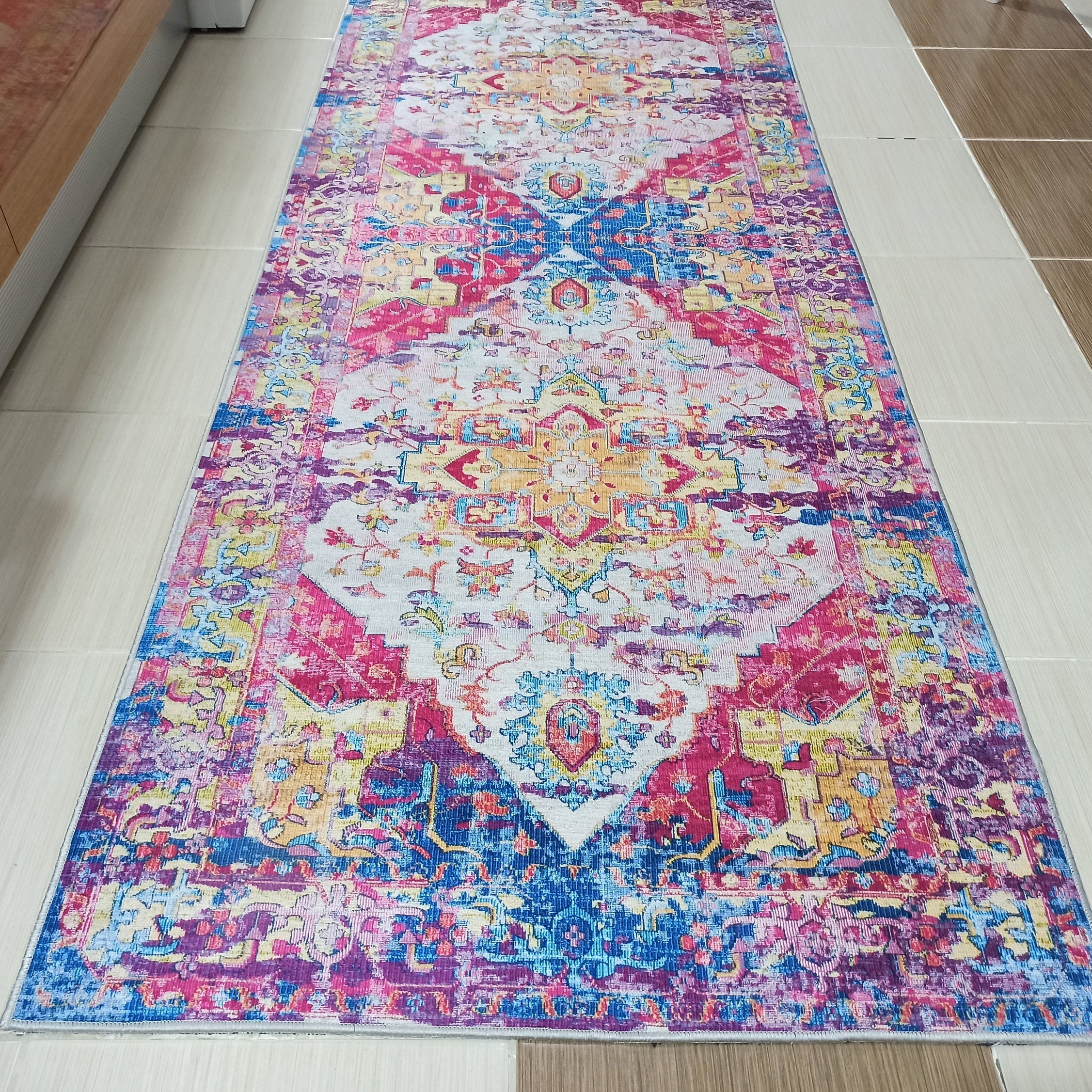 Holi Rug Colorful Vintage Rug