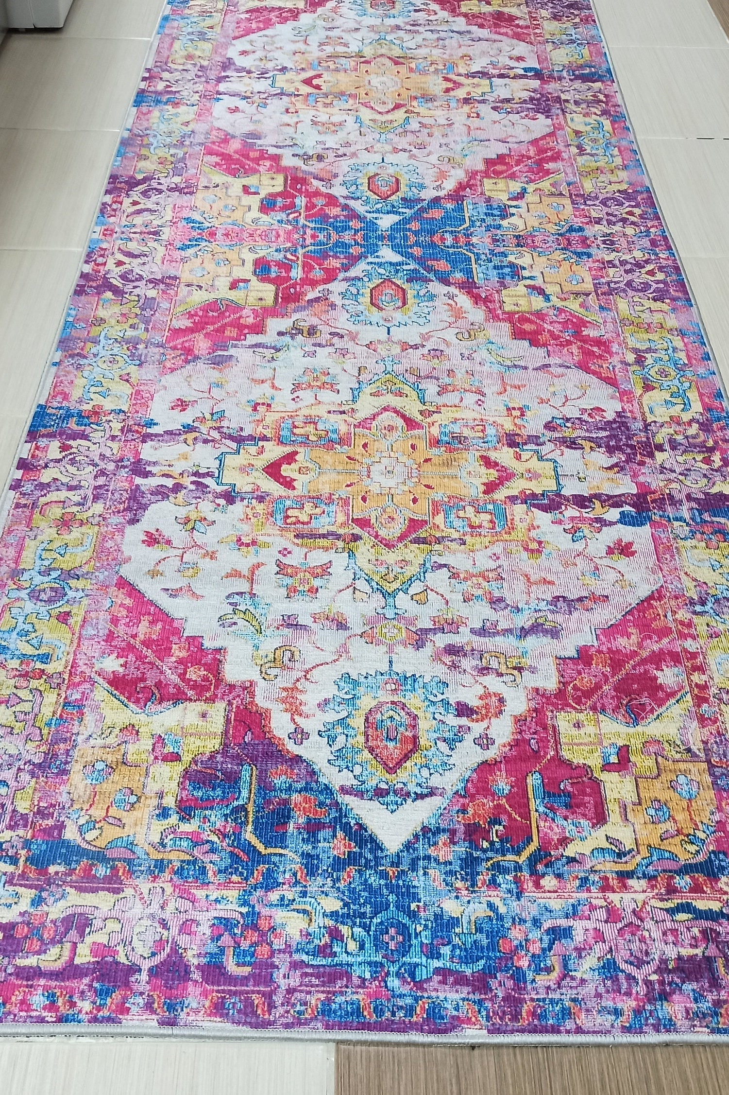 Holi Rug Colorful Vintage Rug