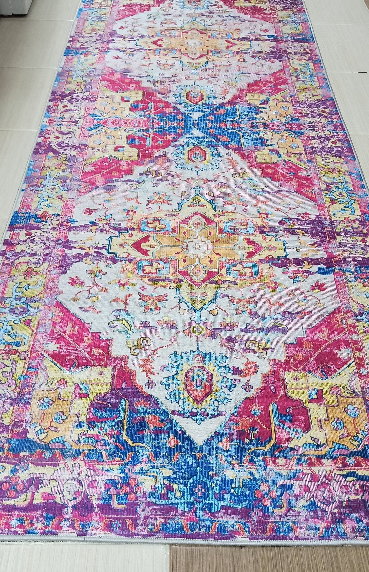 Holi Rug Colorful Vintage Rug